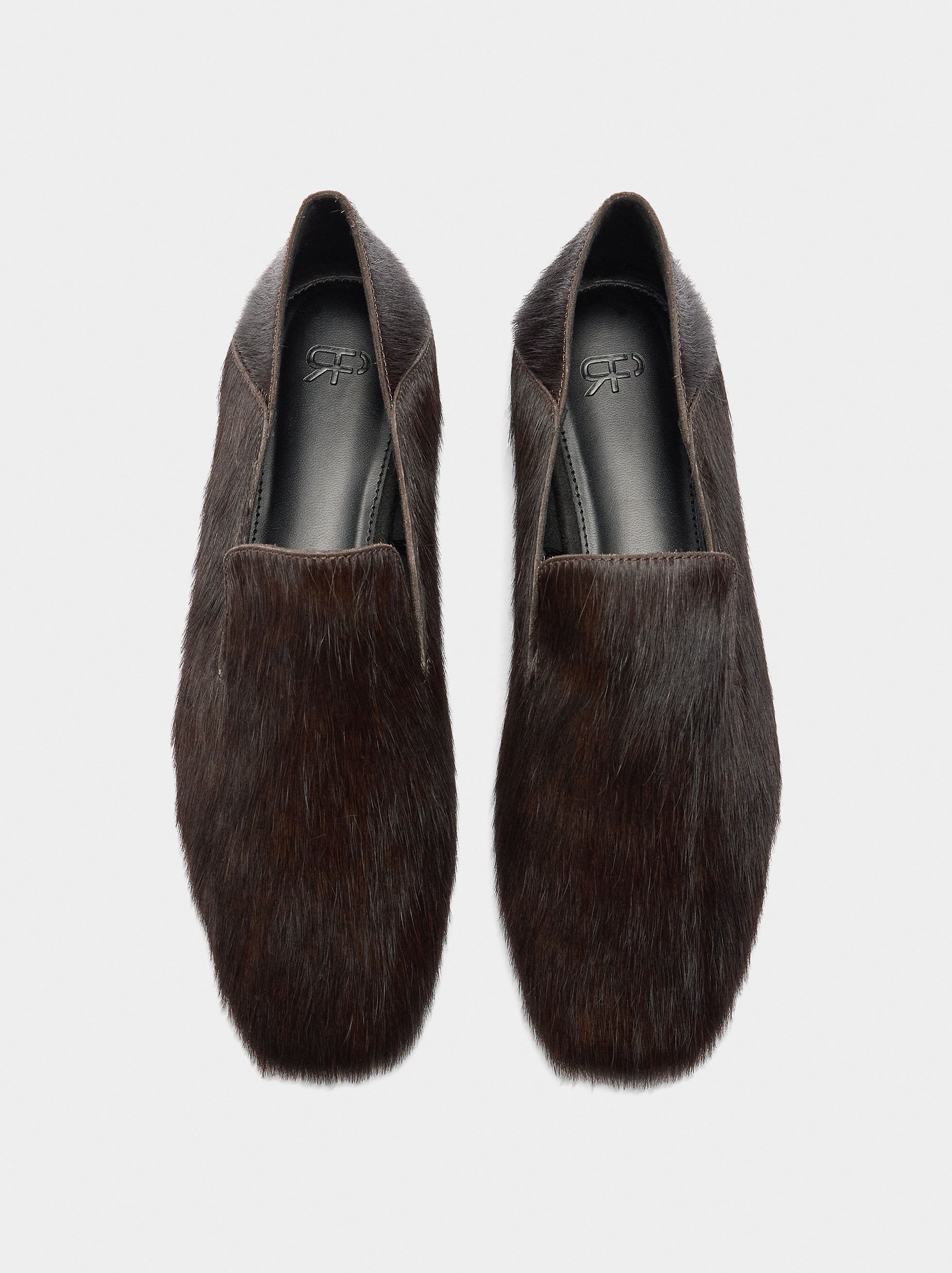 Chaussures plates en cuir image number 0.0