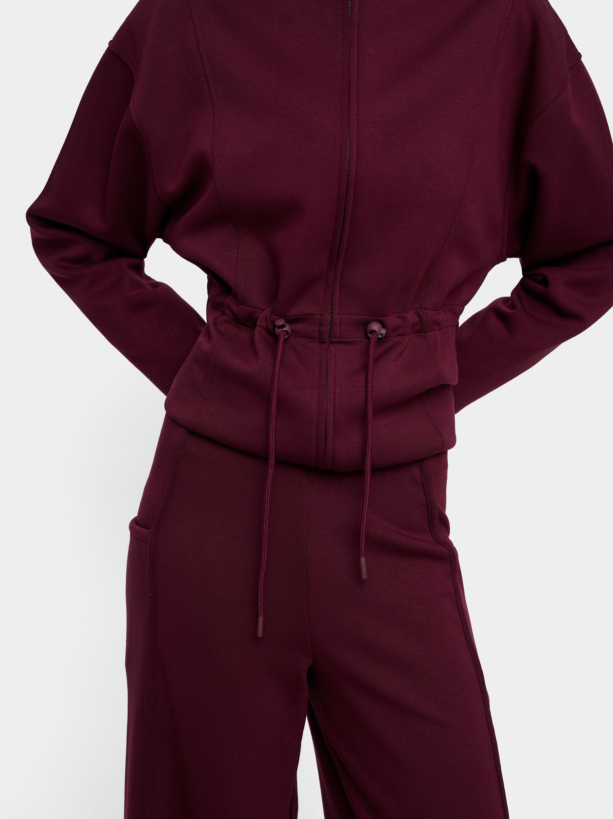 Pantalons rectes amb cintura elàstica image number 4.0