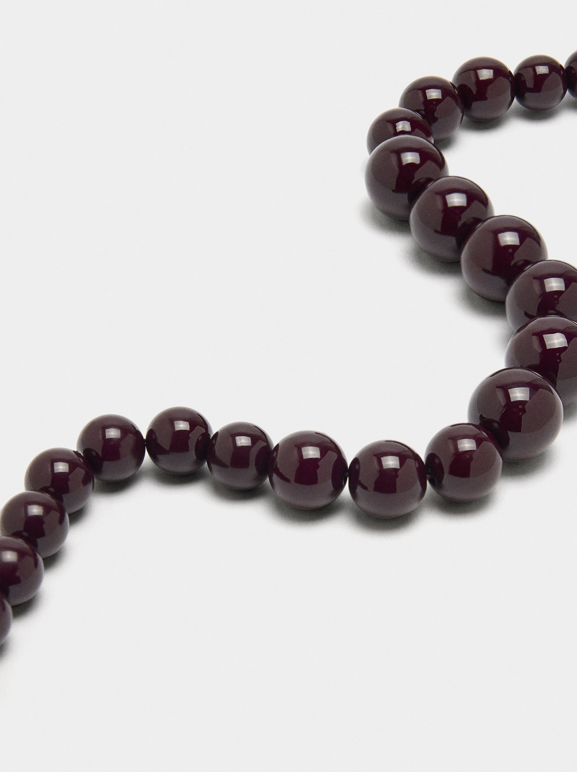 Collier court avec perles image number 2.0