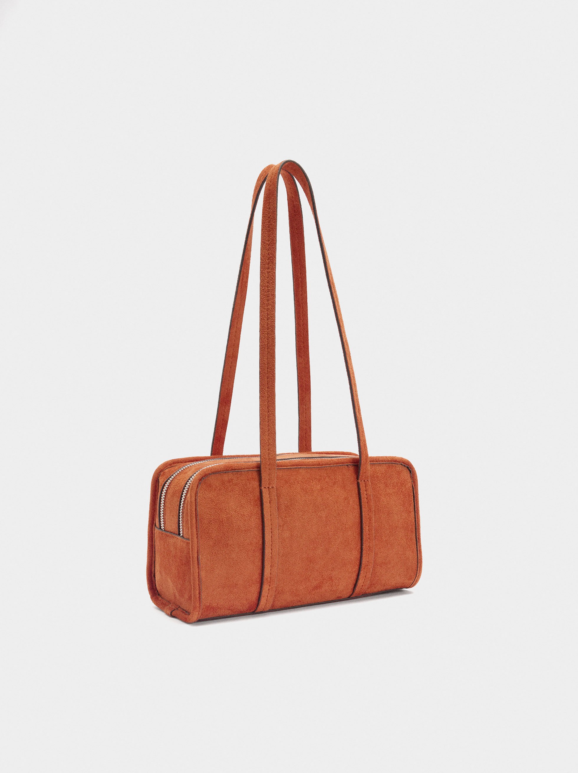 Bowling bag with leather-effect image number 2.0