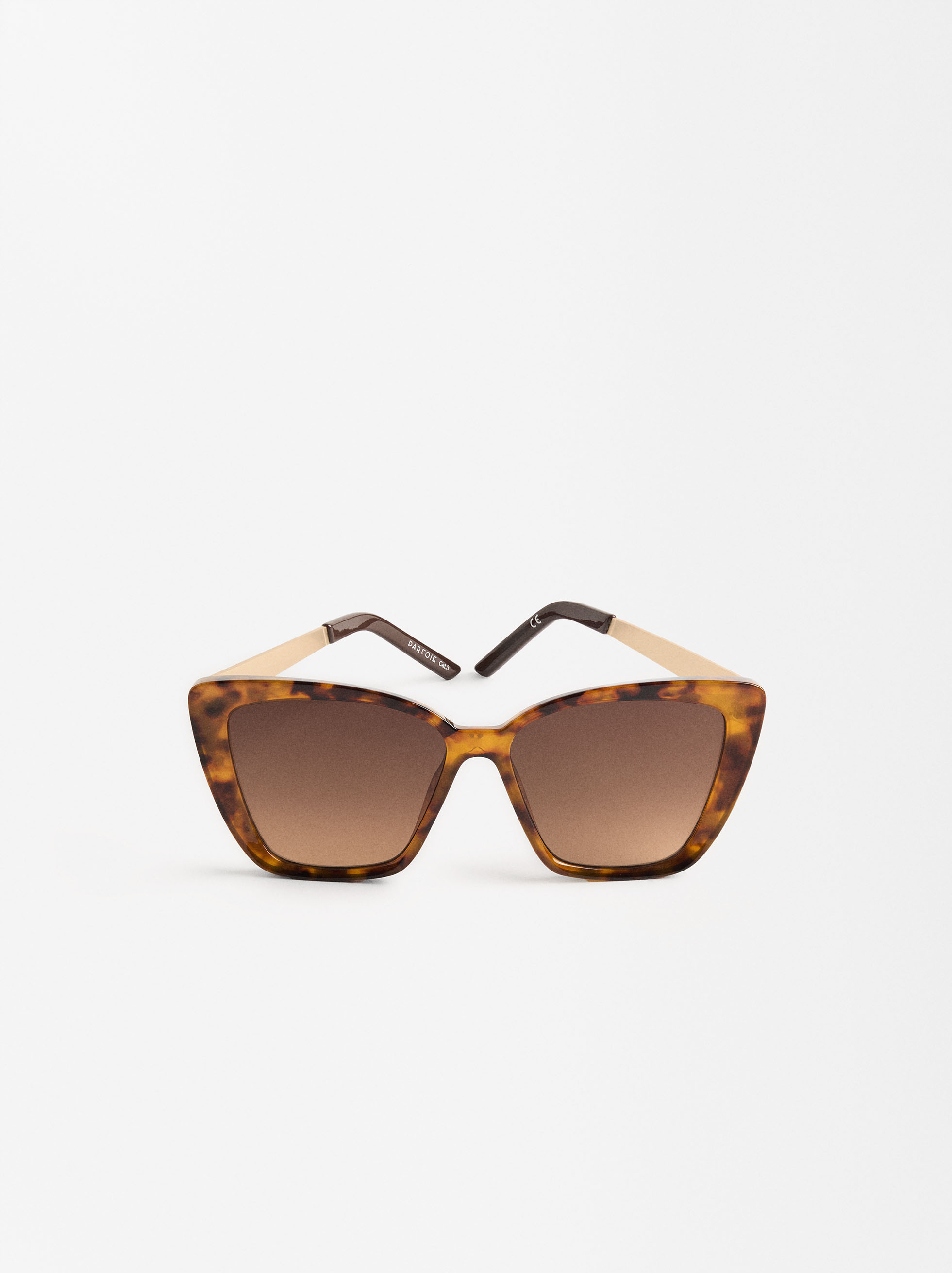 Butterfly sunglasses, Brown, hi-res