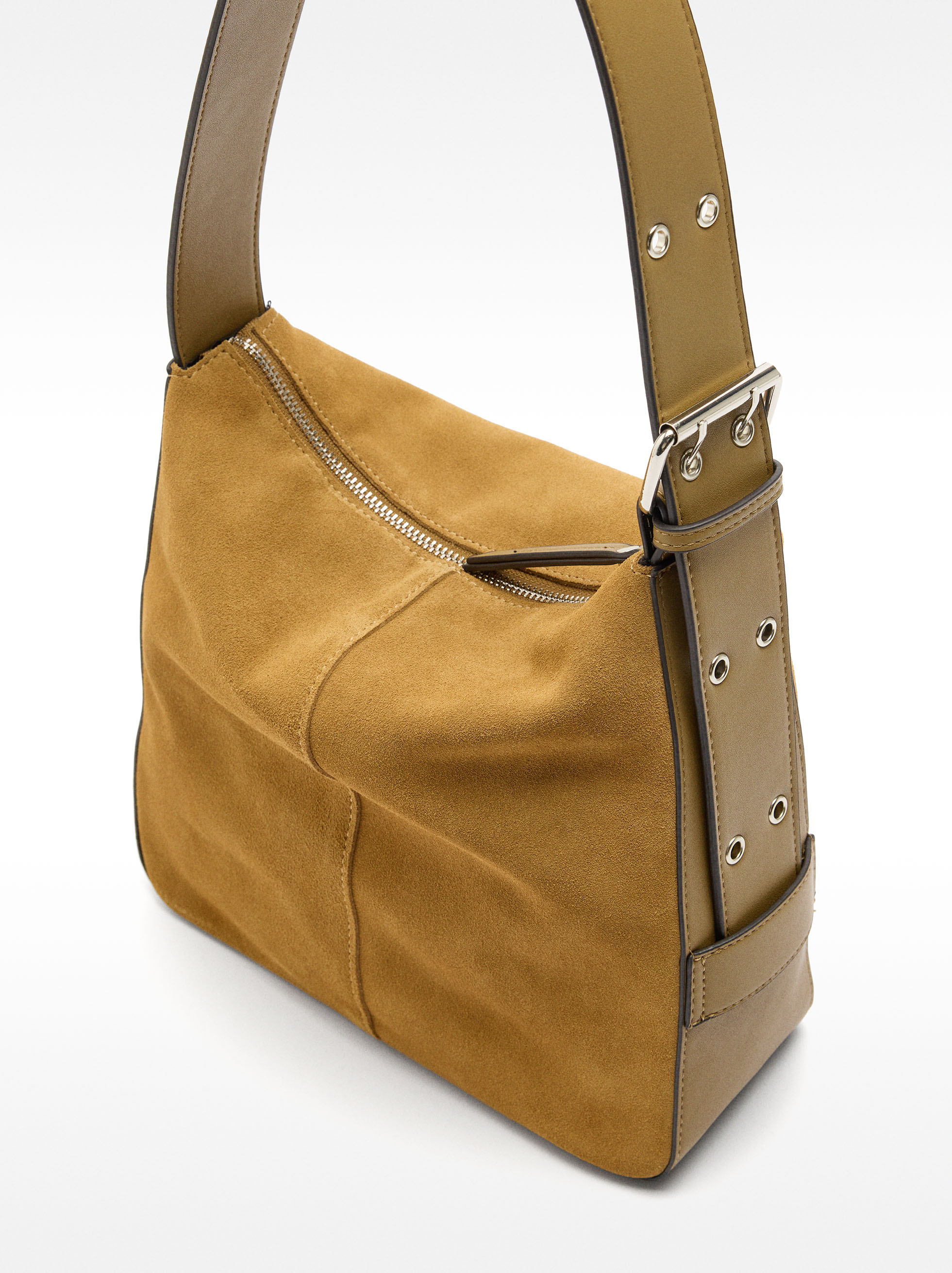Sac porté à l'épaule en cuir image number 2.0