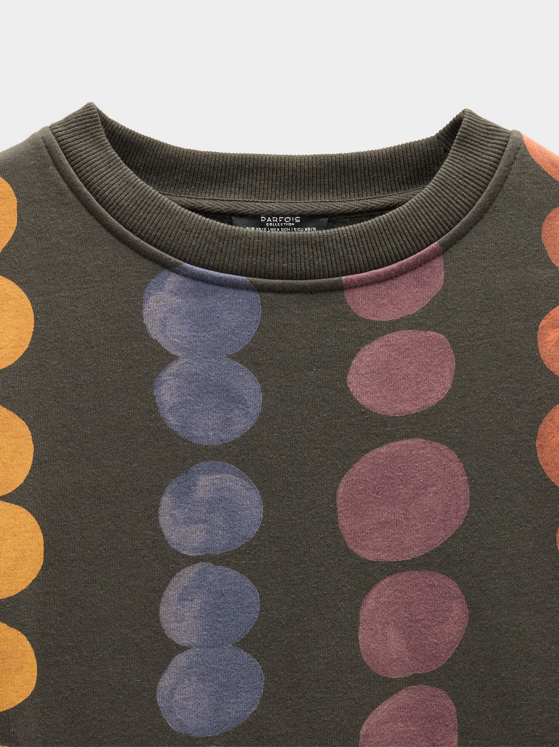 Sweatshirt with printed design image number 5.0