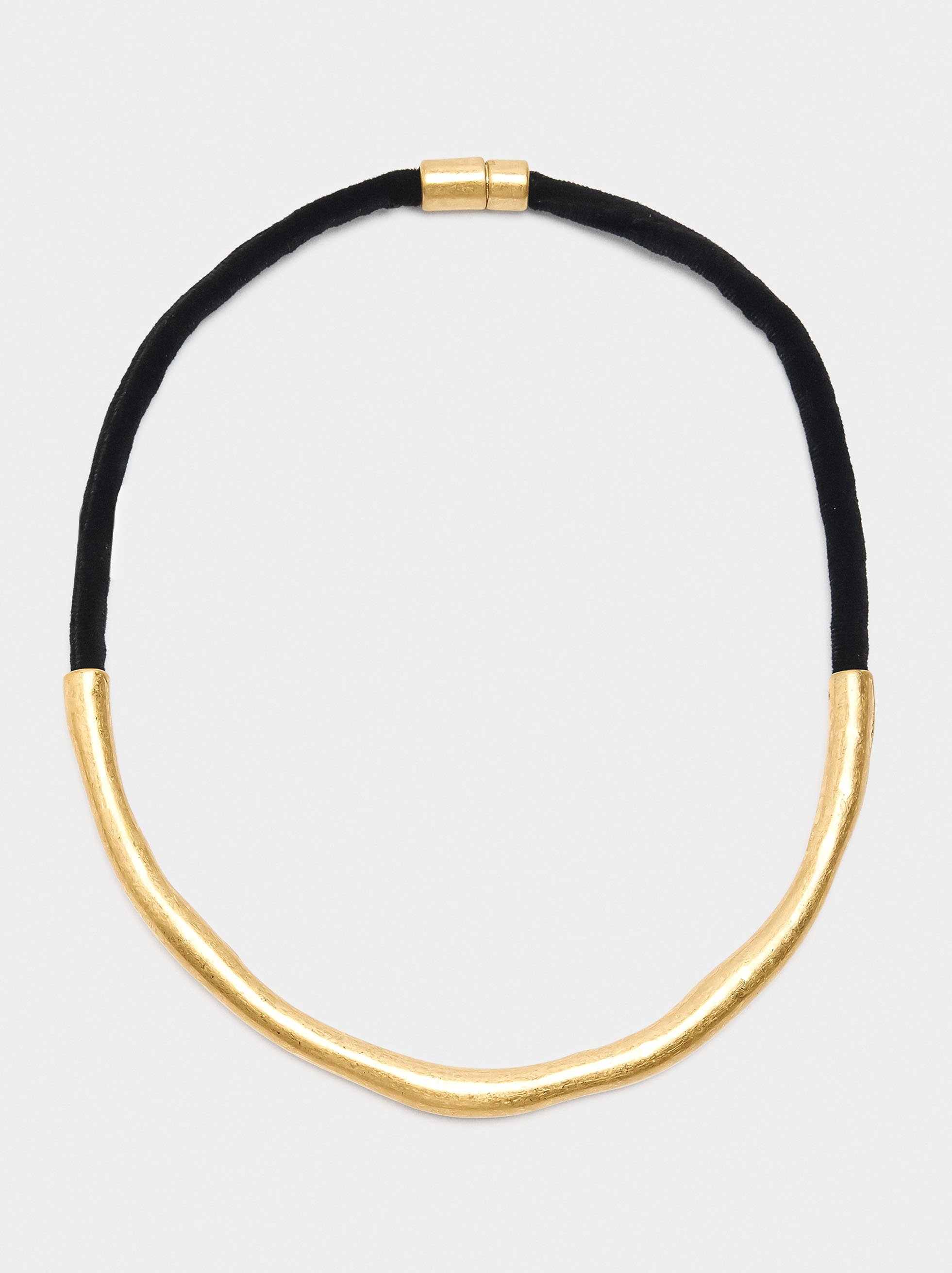 Bicolor necklace with rigid half image number 0.0
