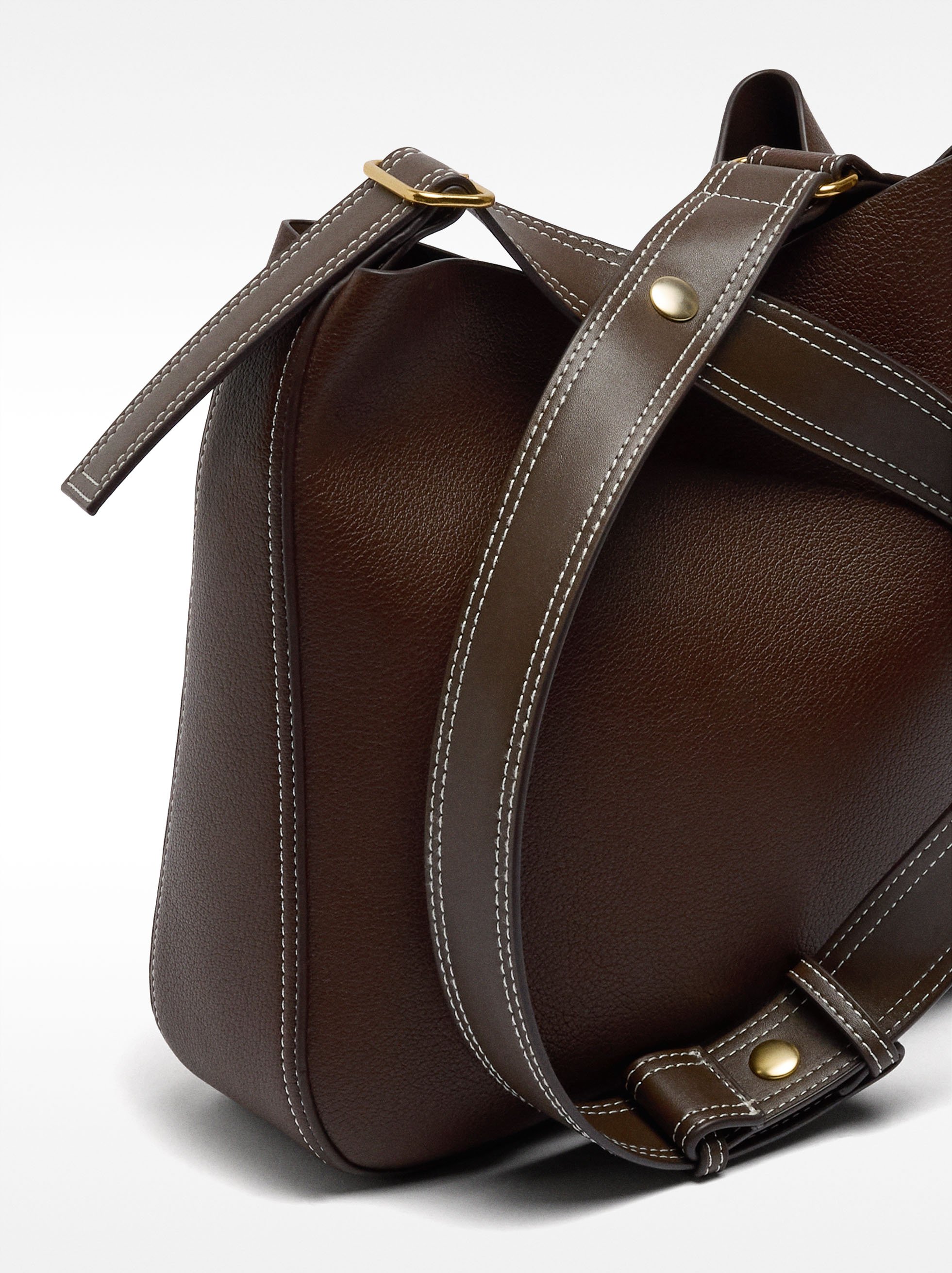 Borsa a spalla con texture image number 1.0