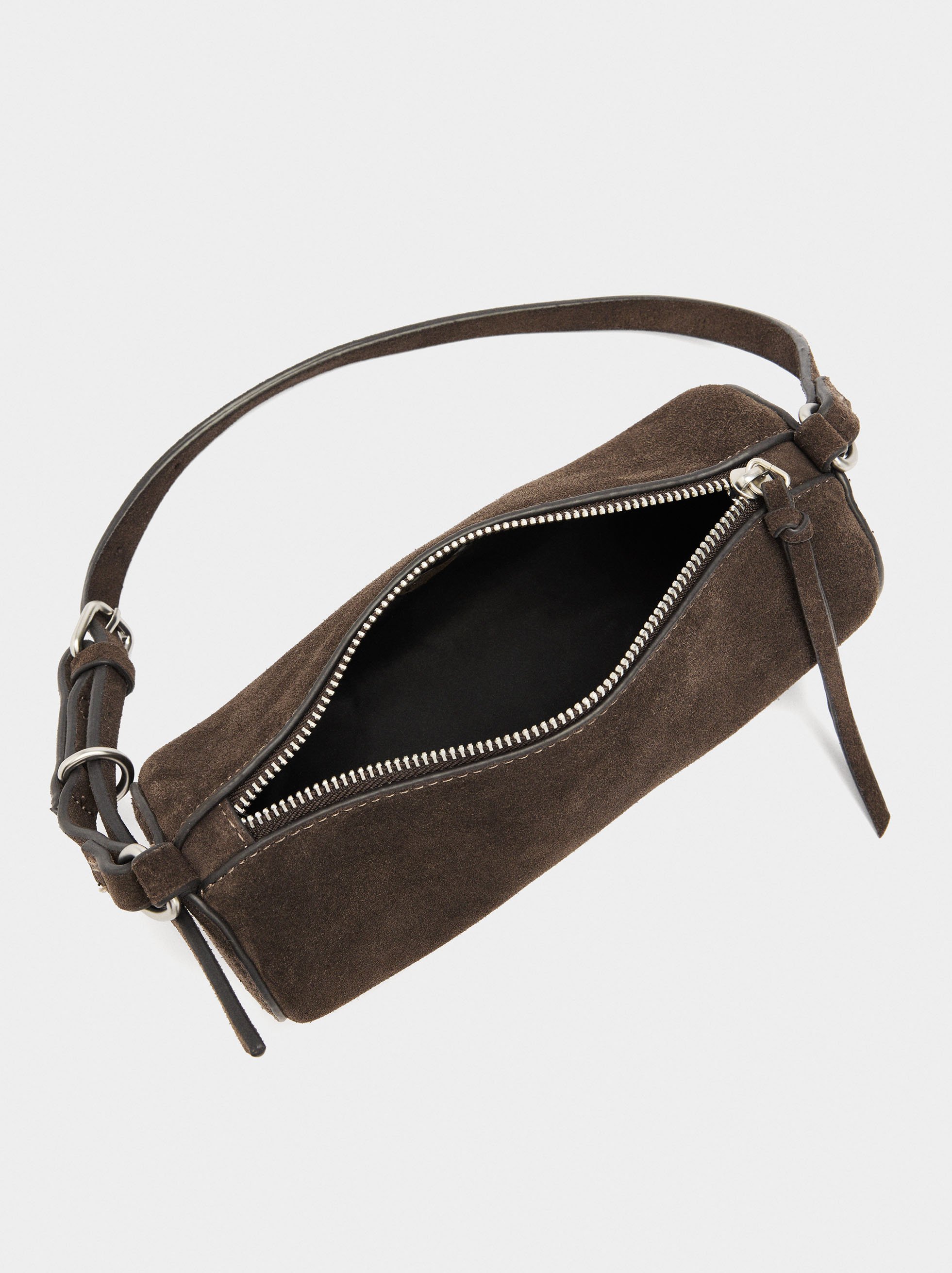 Leather shoulder bag image number 4.0