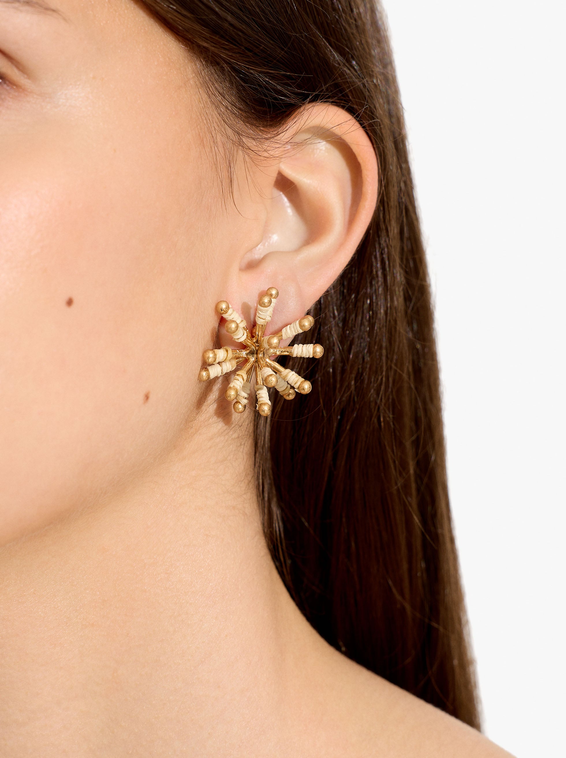 Pendientes maxi con erizo de mar image number 1.0