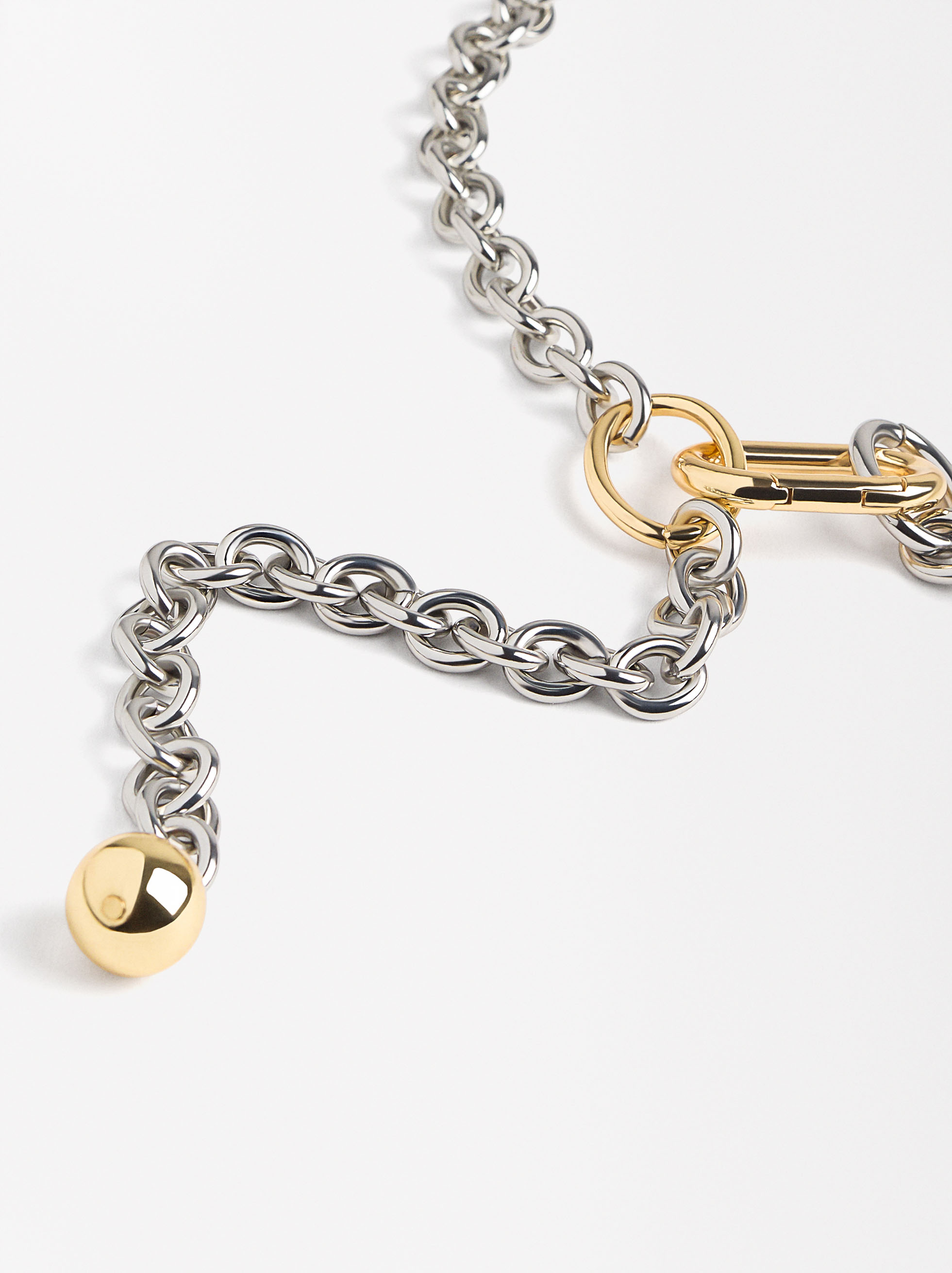 Collar largo de eslabones image number 1.0