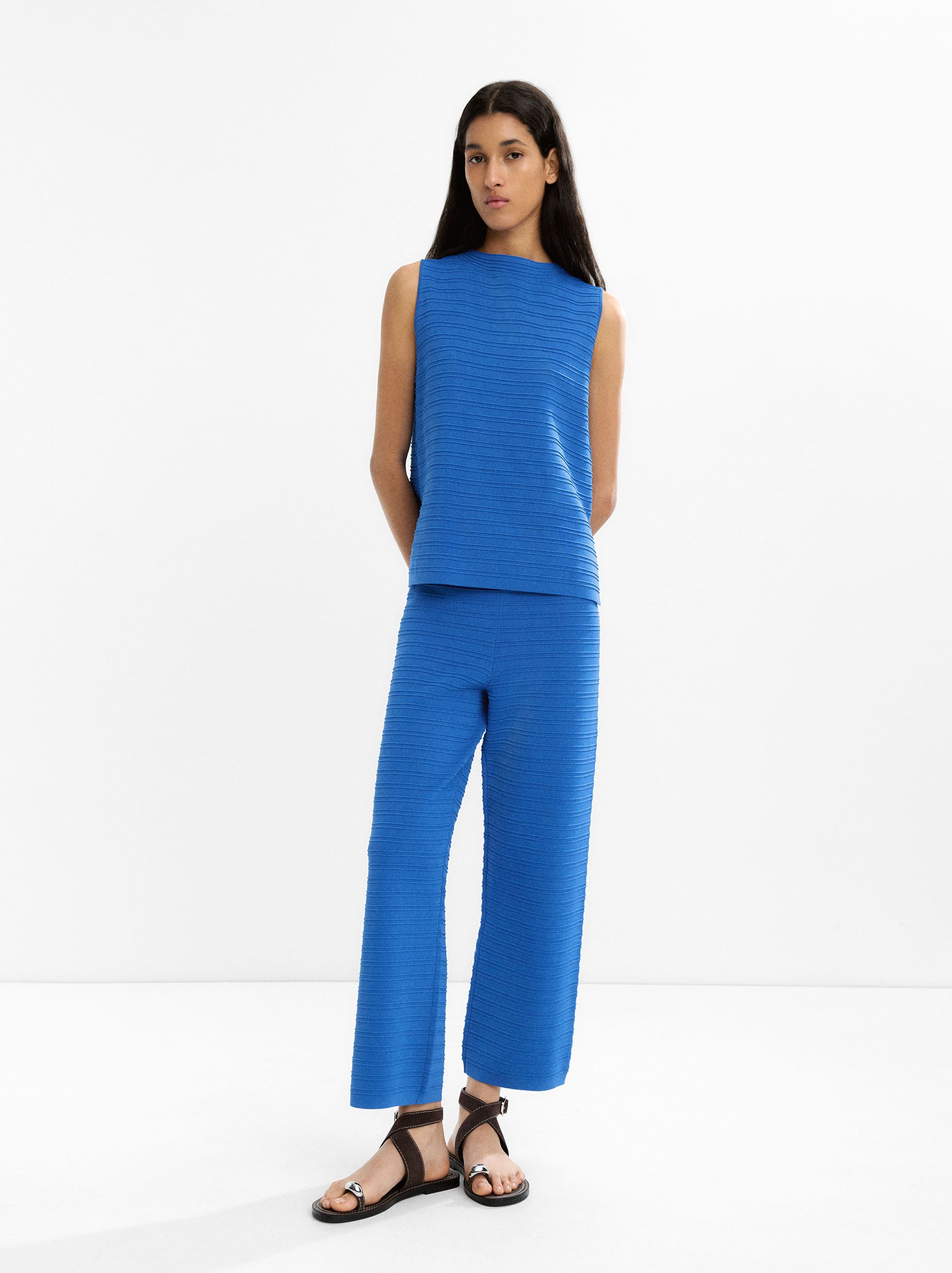 Ribbed knit top
