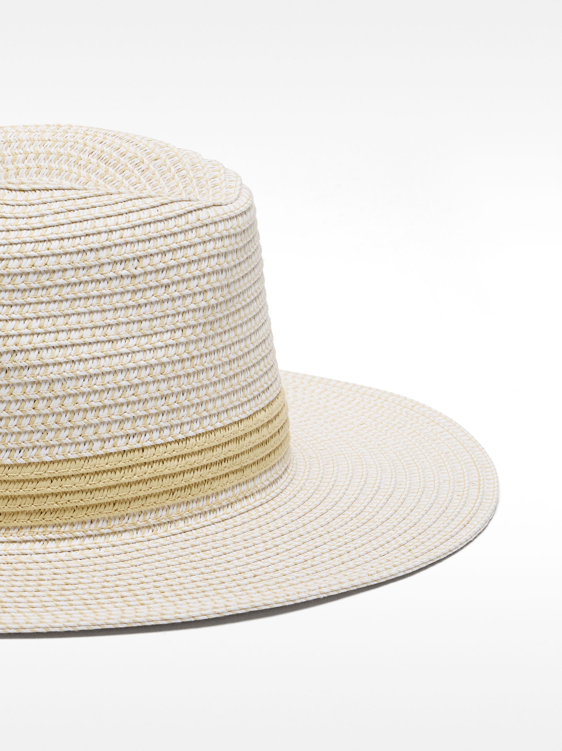 Straw-effect hat image number 1.0