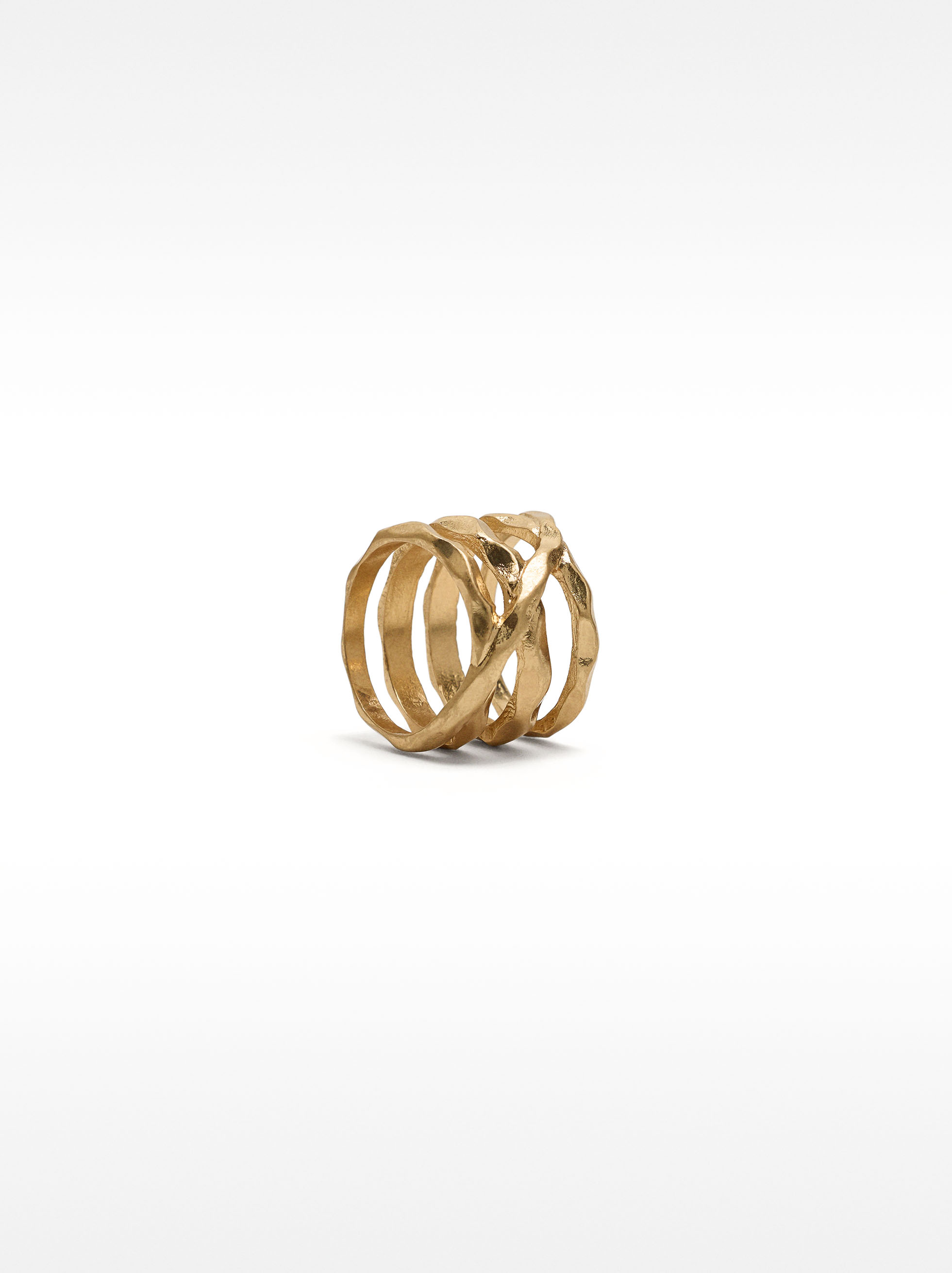 Bague large effet multiple image number 1.0