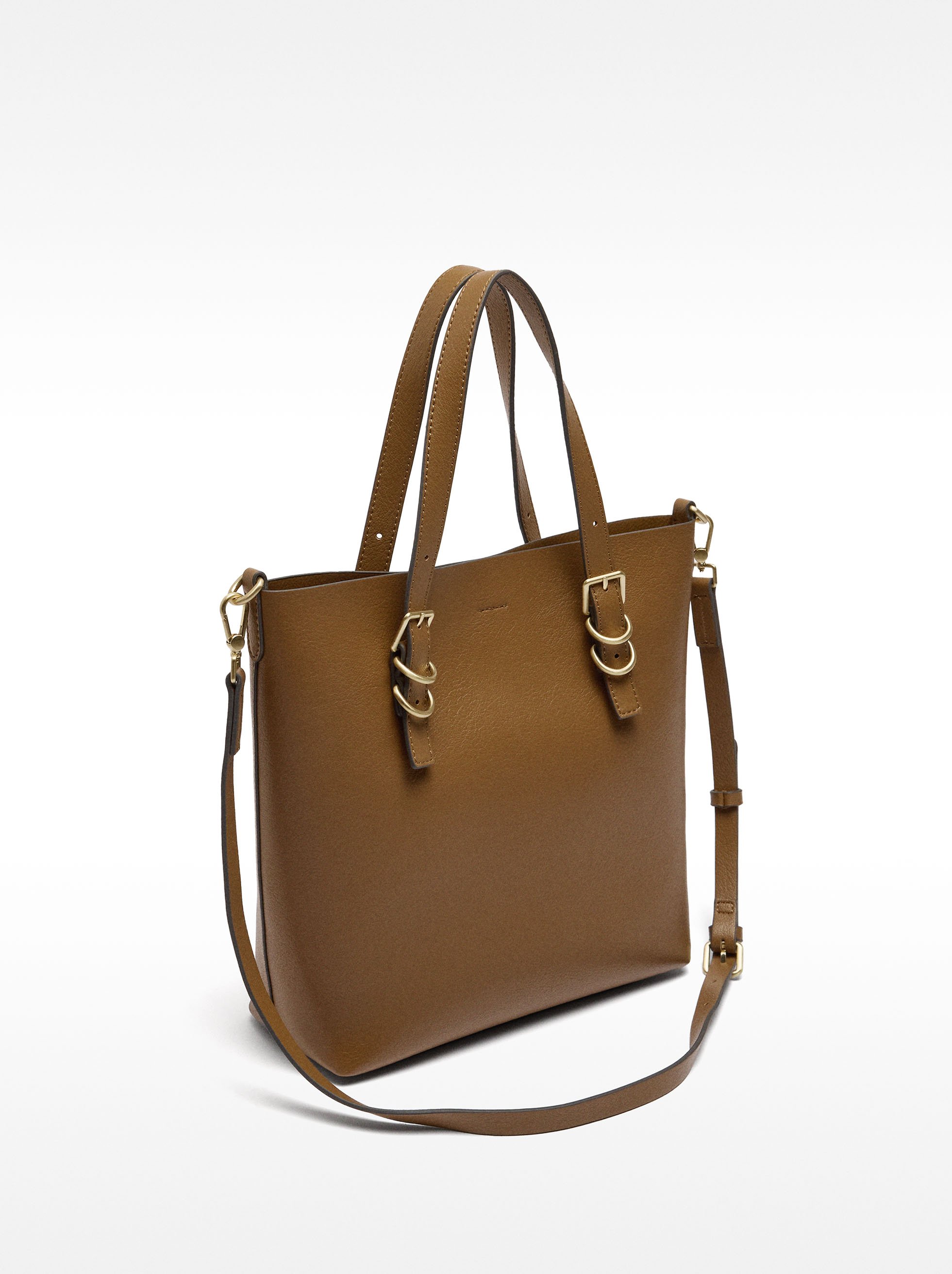 Tote bag with charm image number 2.0