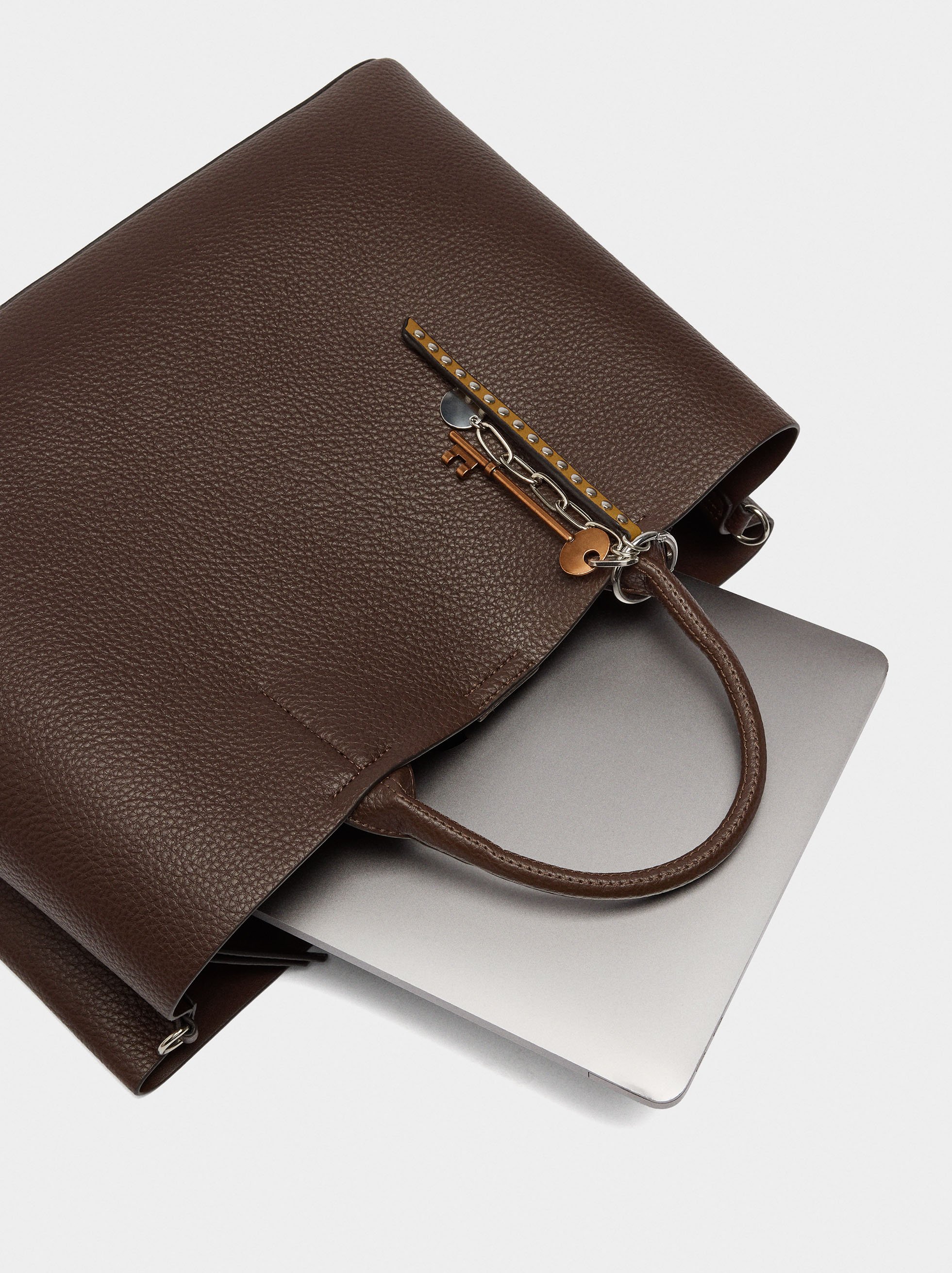 13" laptop bag with removable sleeve image number 6.0