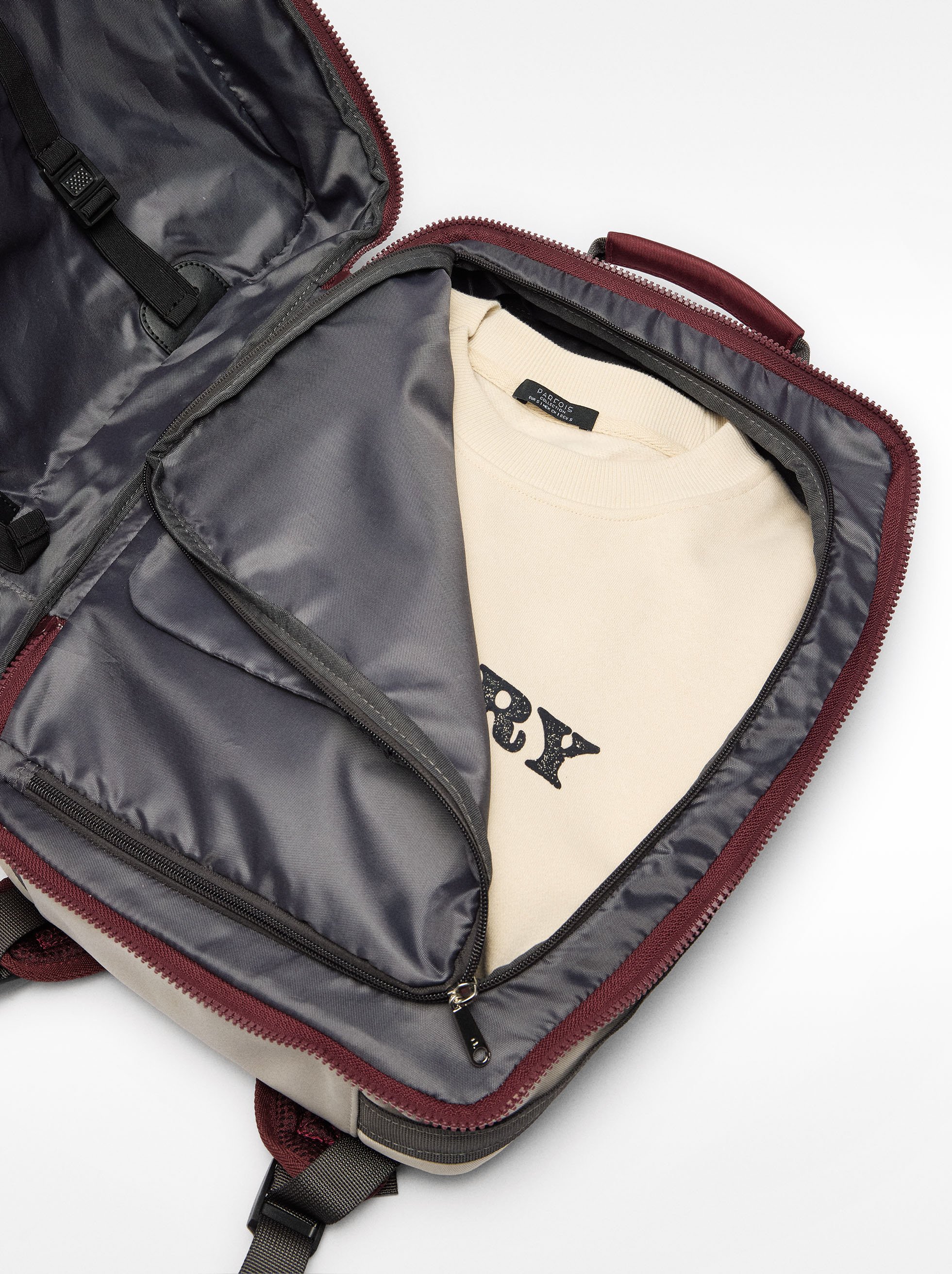 Nylon cabin backpack image number 4.0