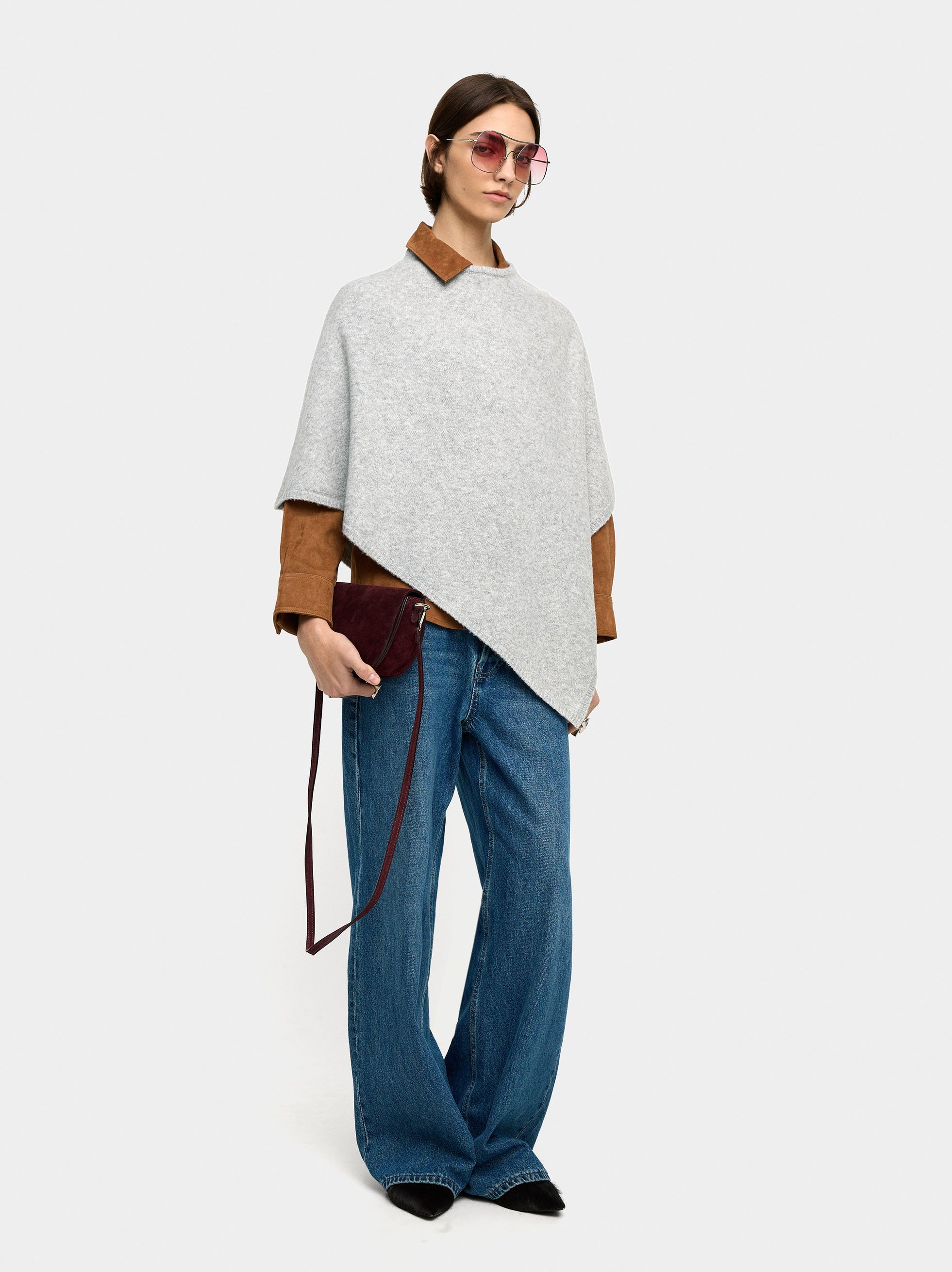 Cape avec maille asymétrique image number 0.0