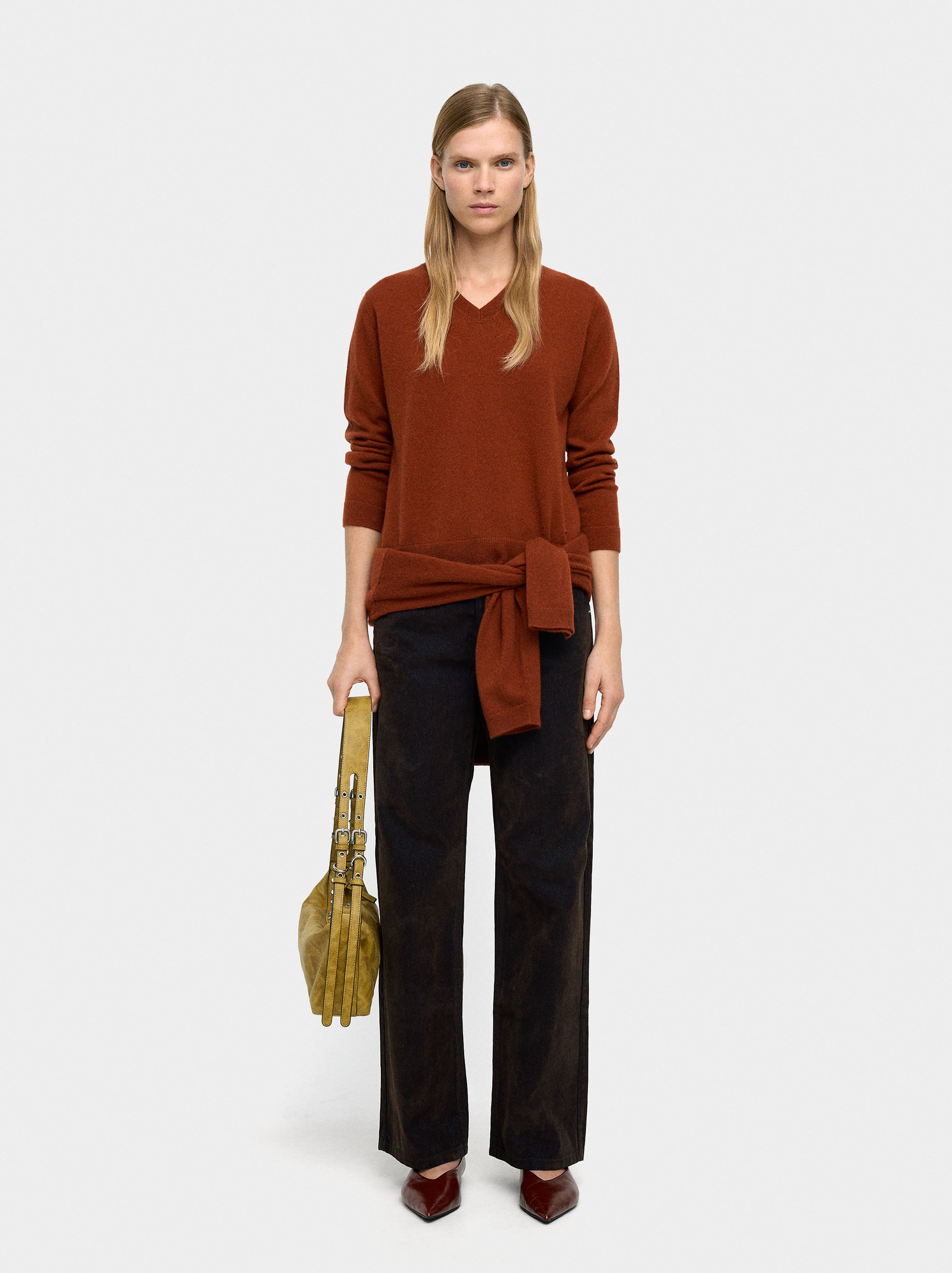 100% cashmere sweater image number 0.0
