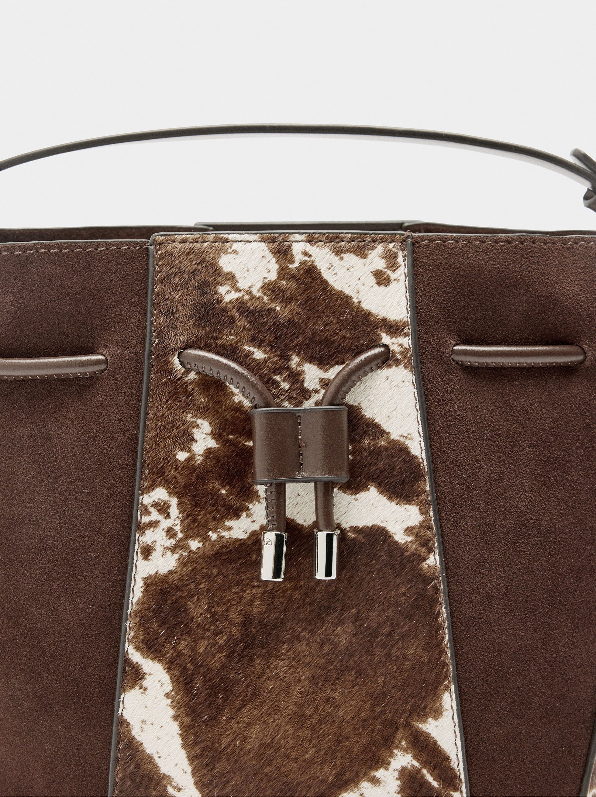 Leather bucket bag  image number 2.0
