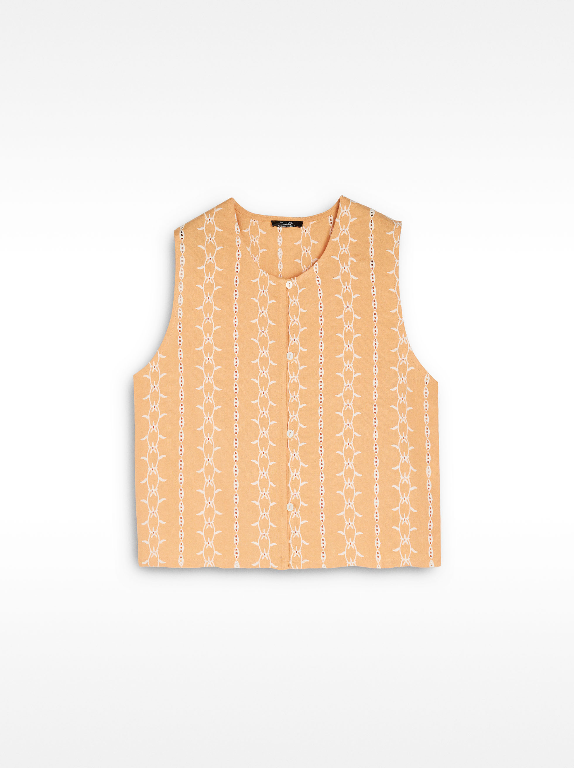 Embroidered top