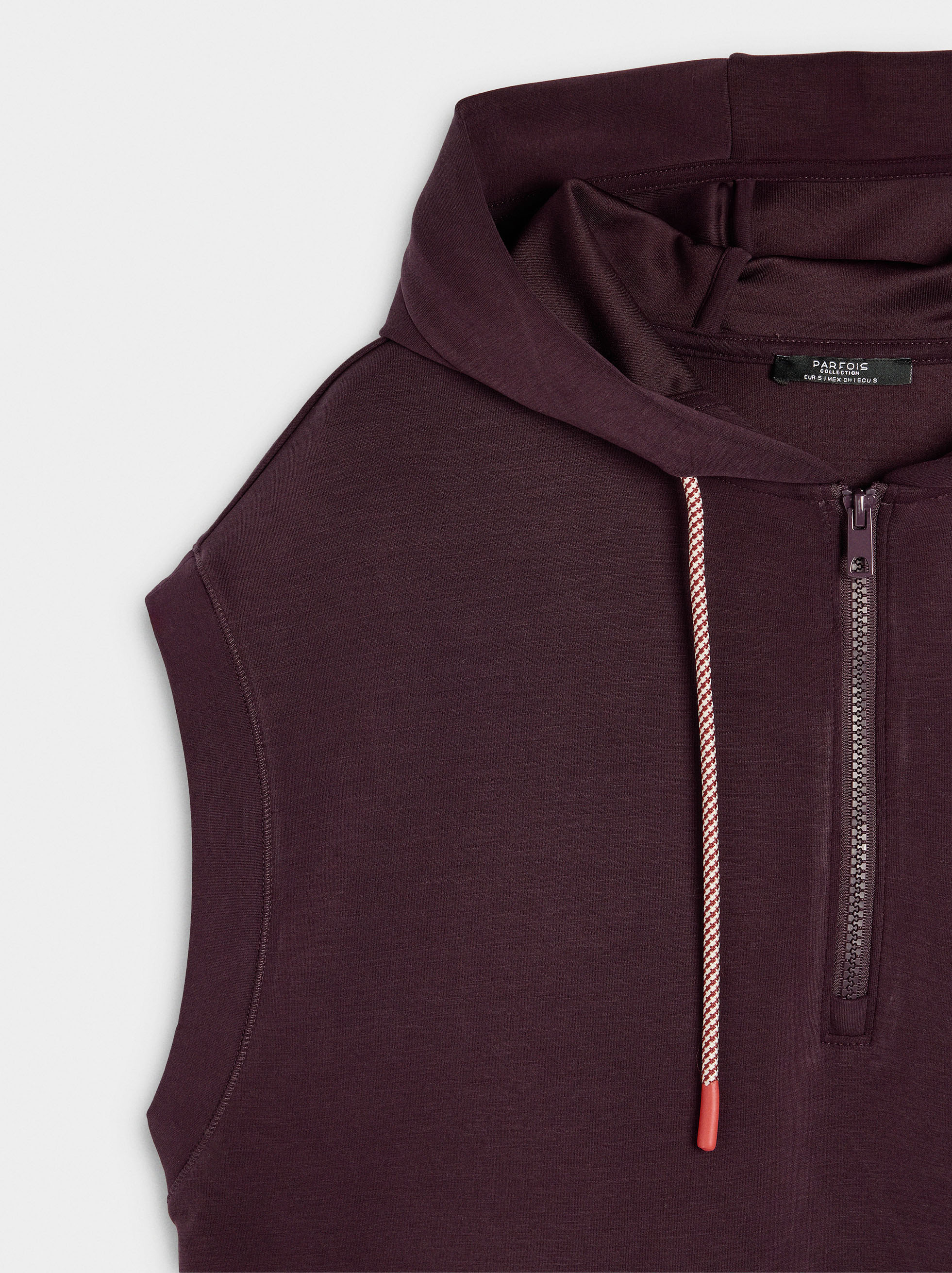 Sweat sans manches toucher doux image number 5.0