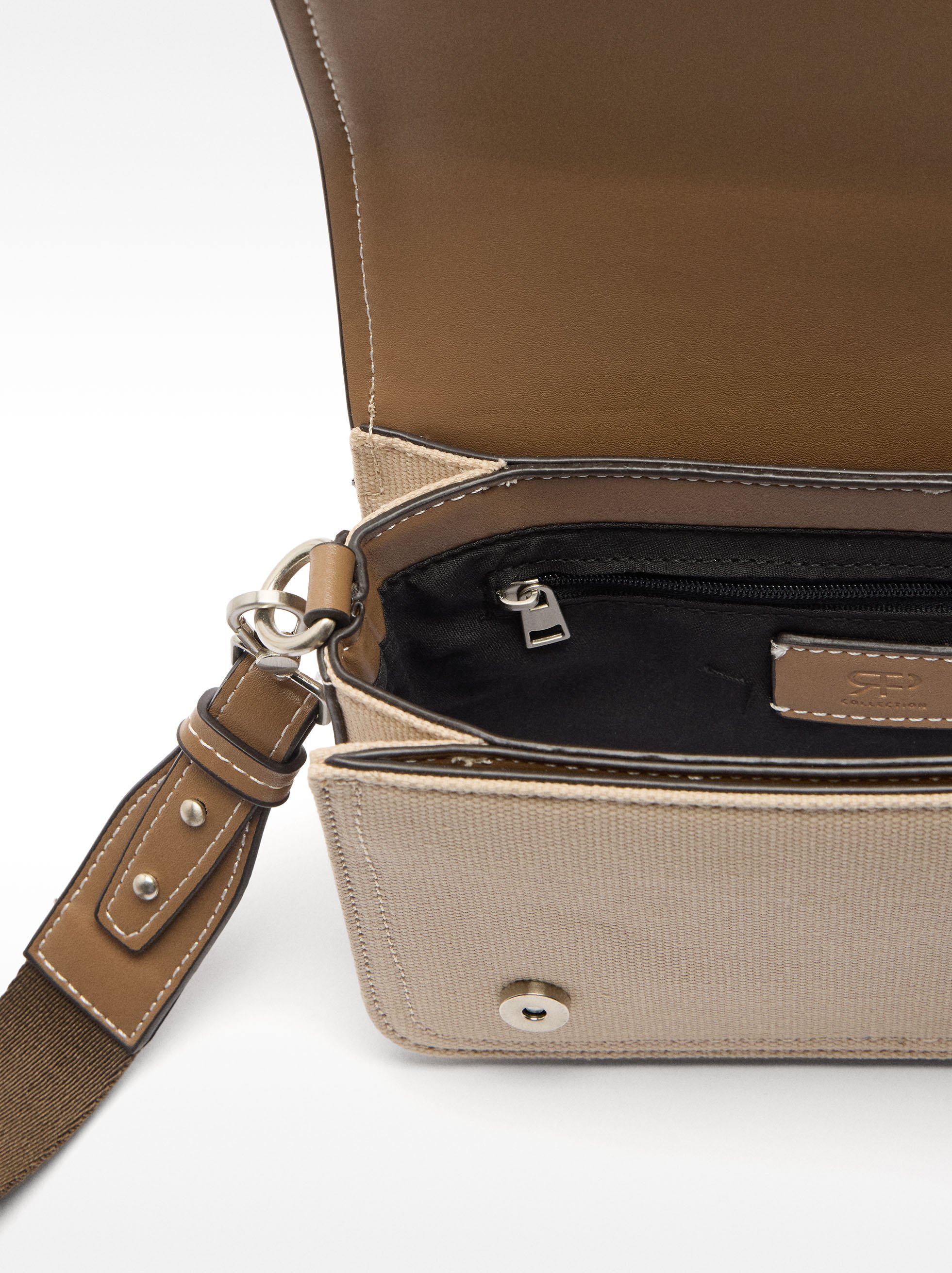 Canvas crossbody bag image number 3.0