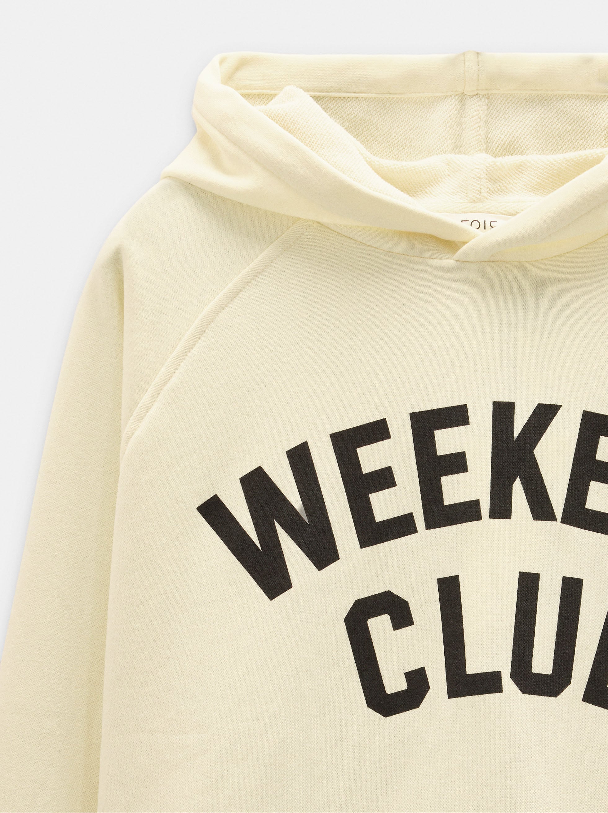 Cotton sweatshirt with text image number 6.0