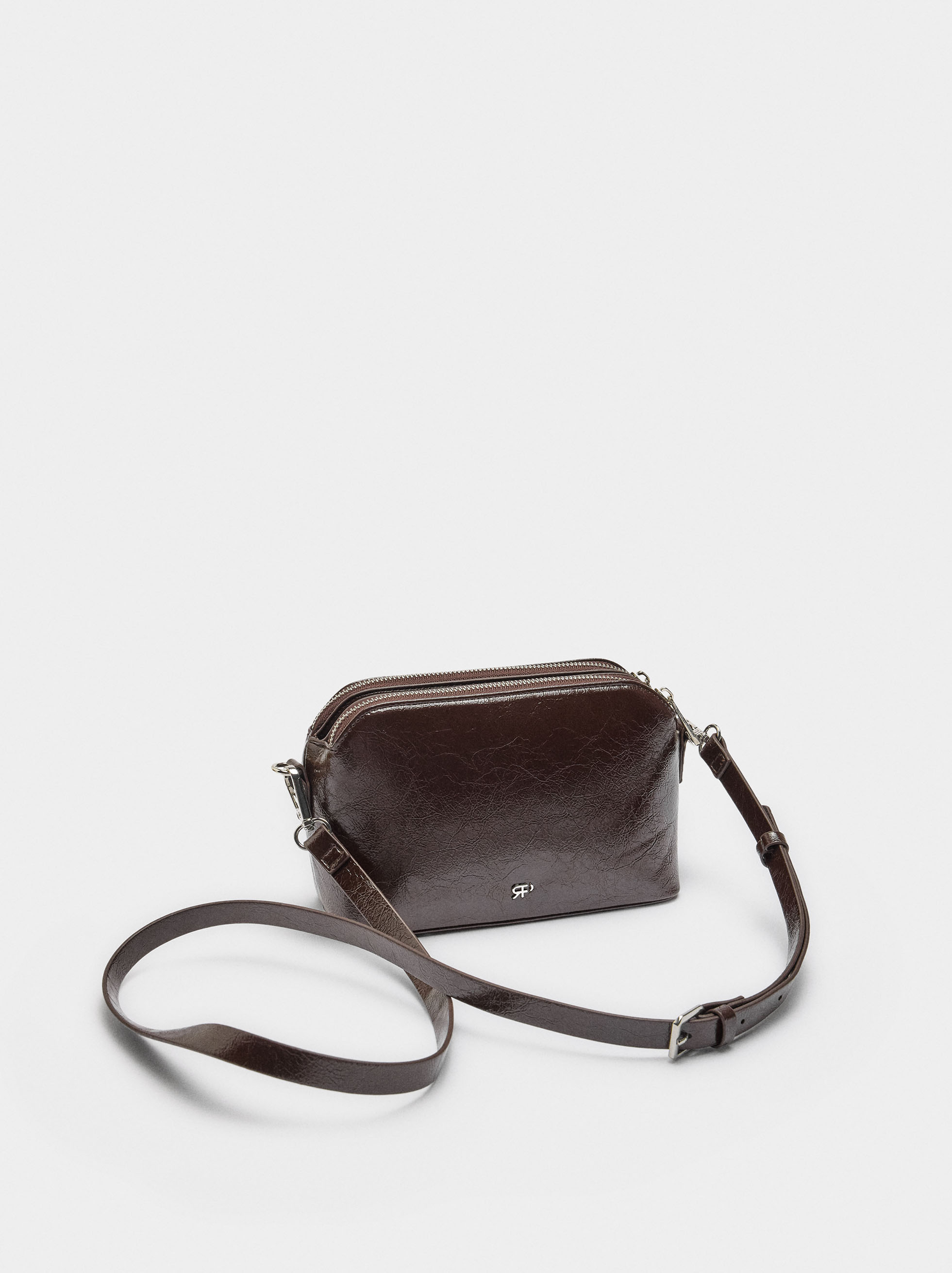 Crossbody bag with studs image number 2.0