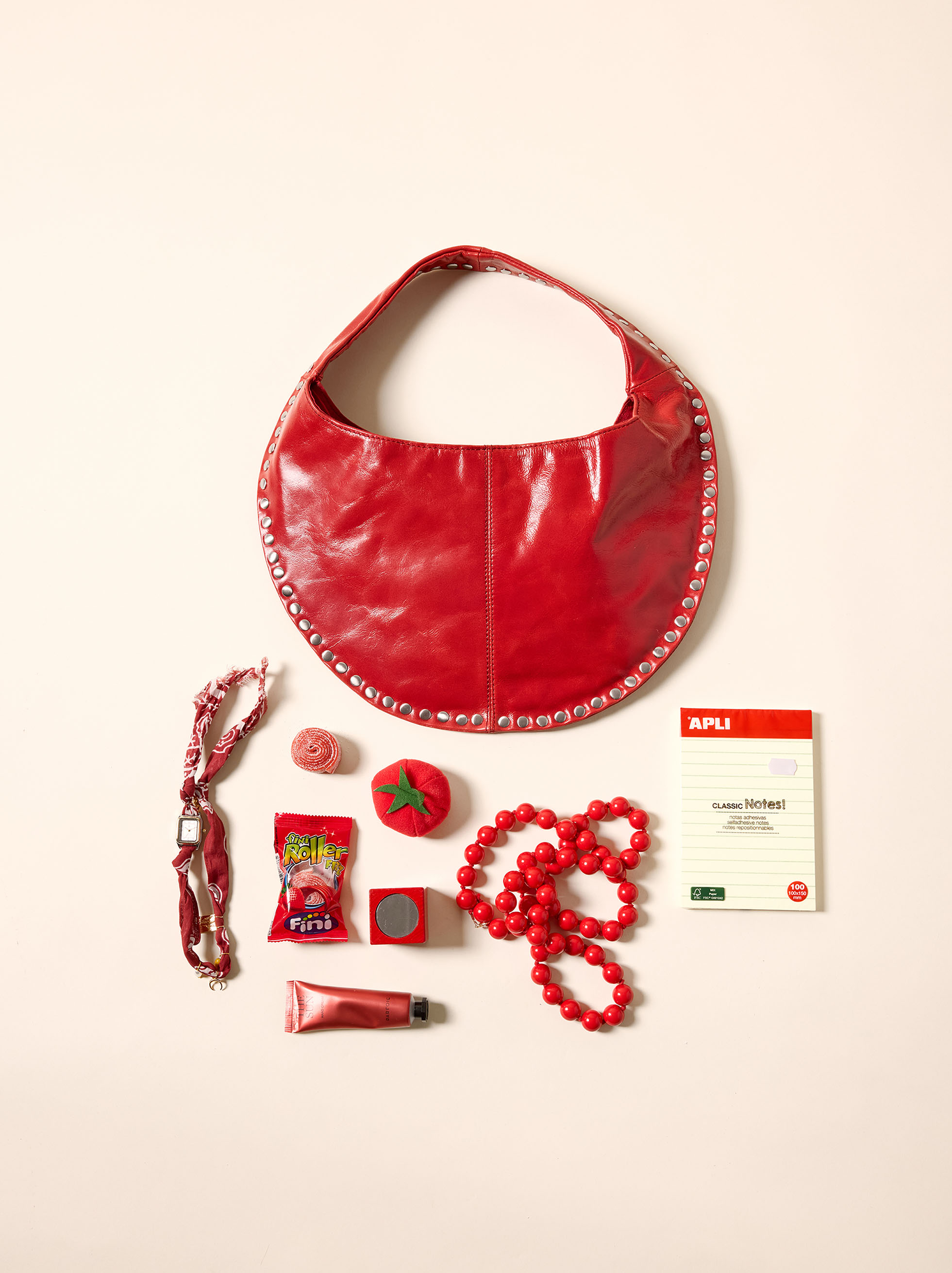 Leather hobo shoulder bag