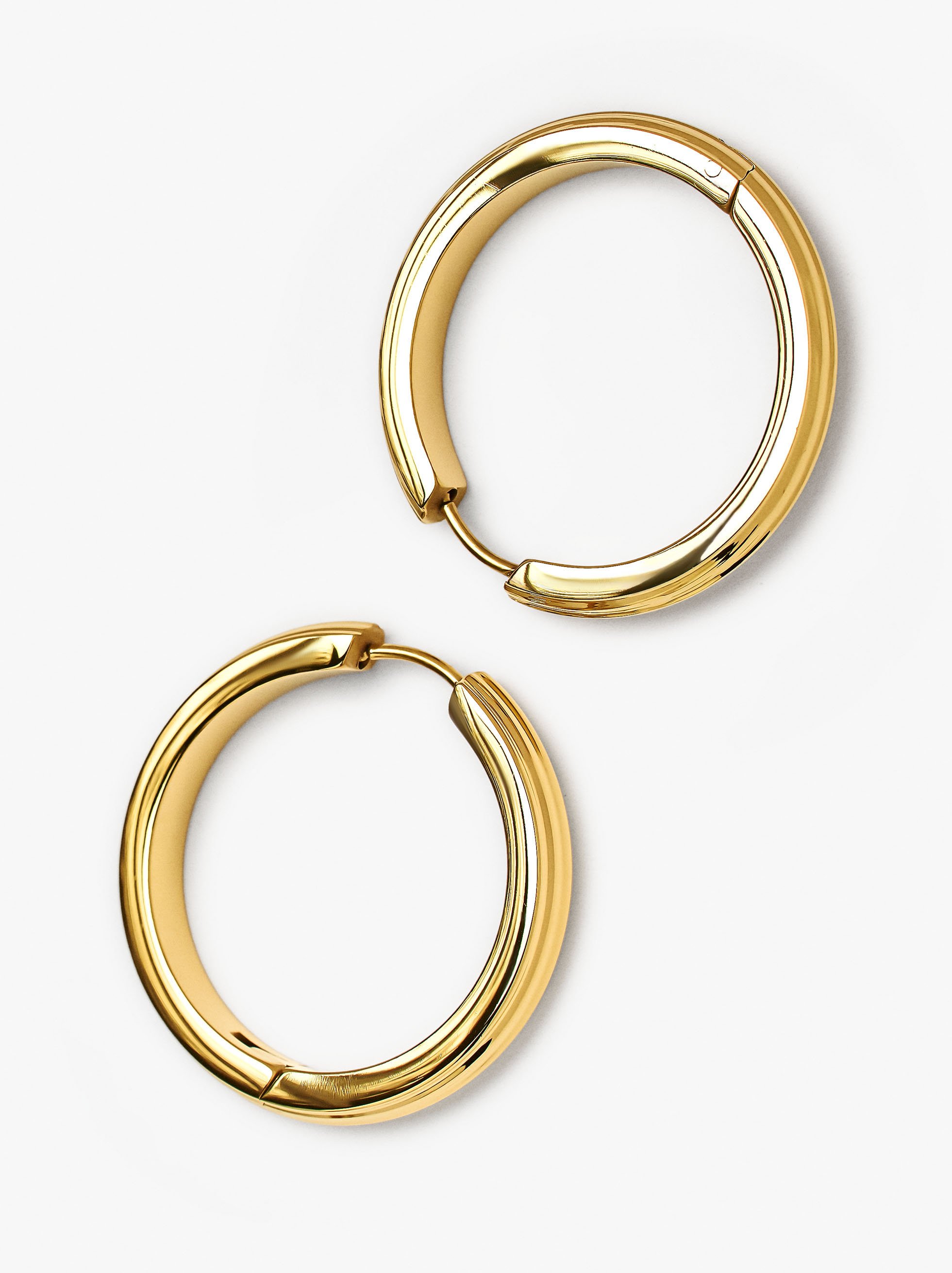 Orecchini ad anello - acciaio inossidabile image number 1.0