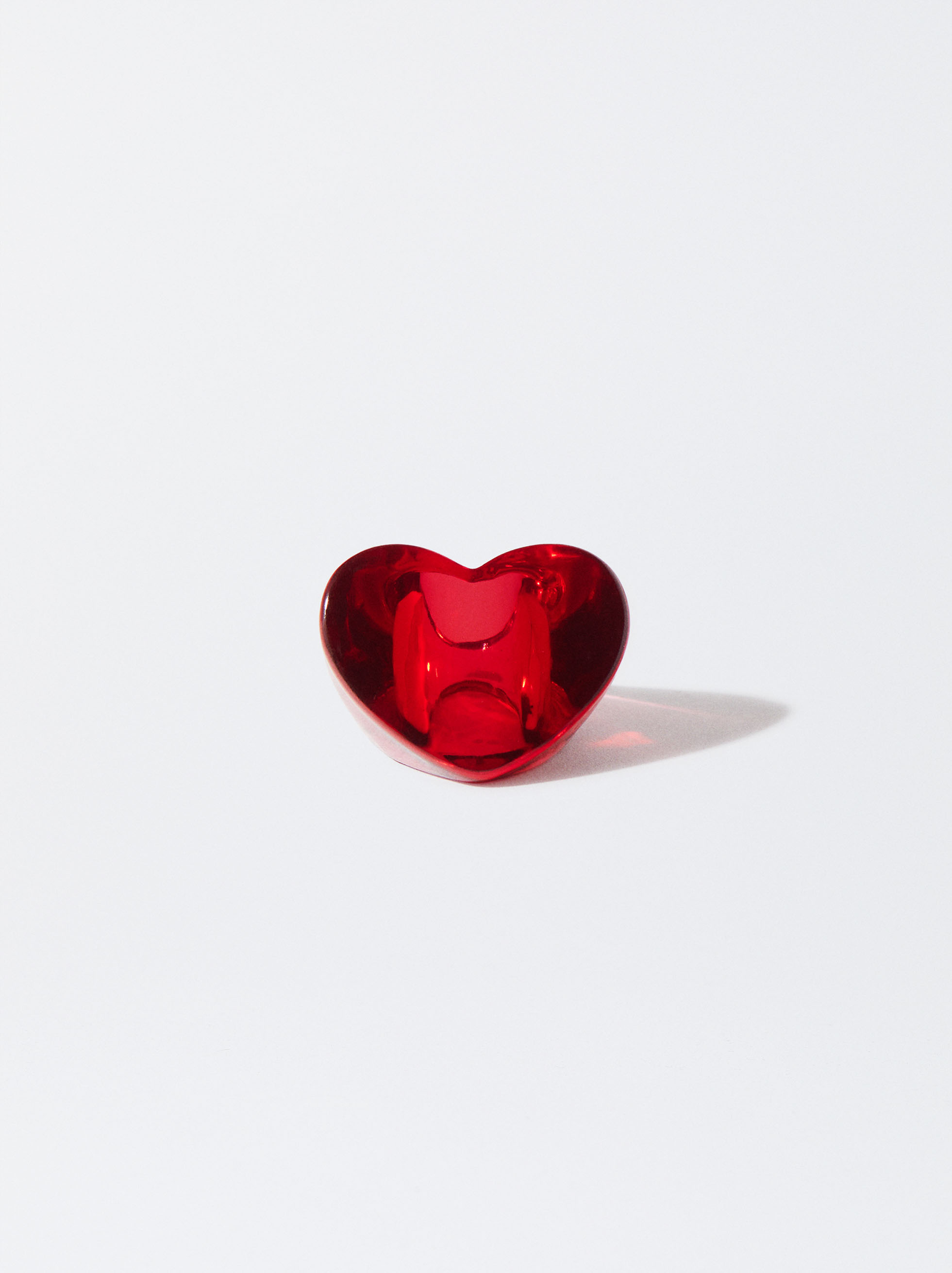 Online Exclusive - Anello Cuore En Resina image number 0.0