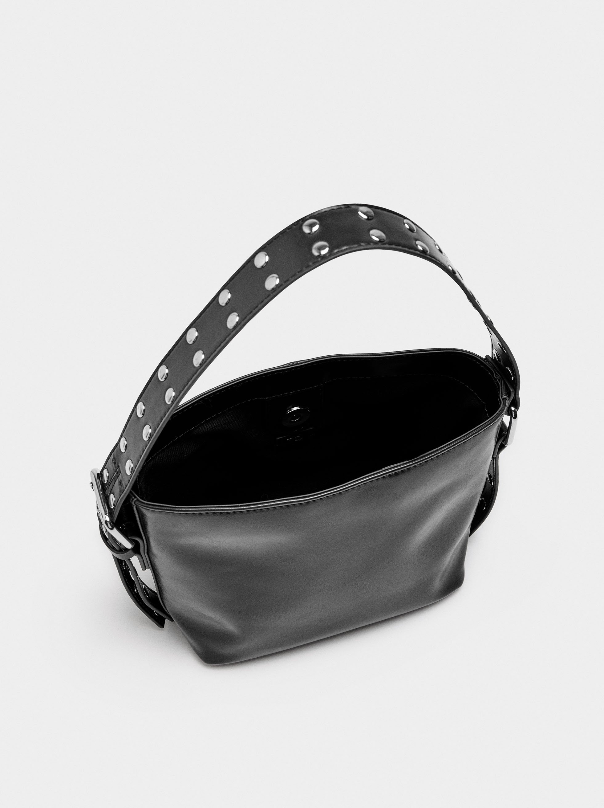 Bucket bag with studs image number 4.0