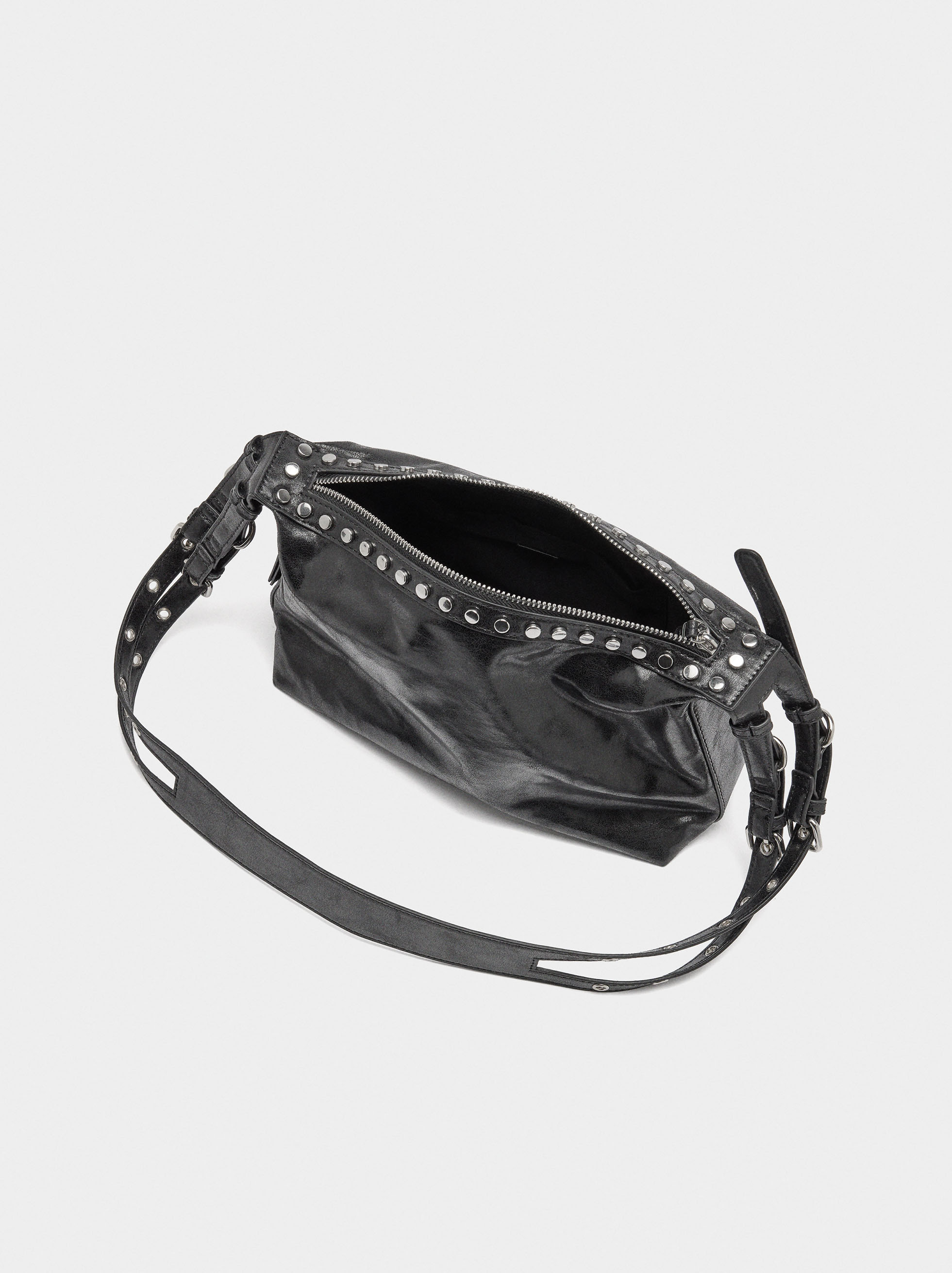 Sac d'épaule avec clous image number 4.0
