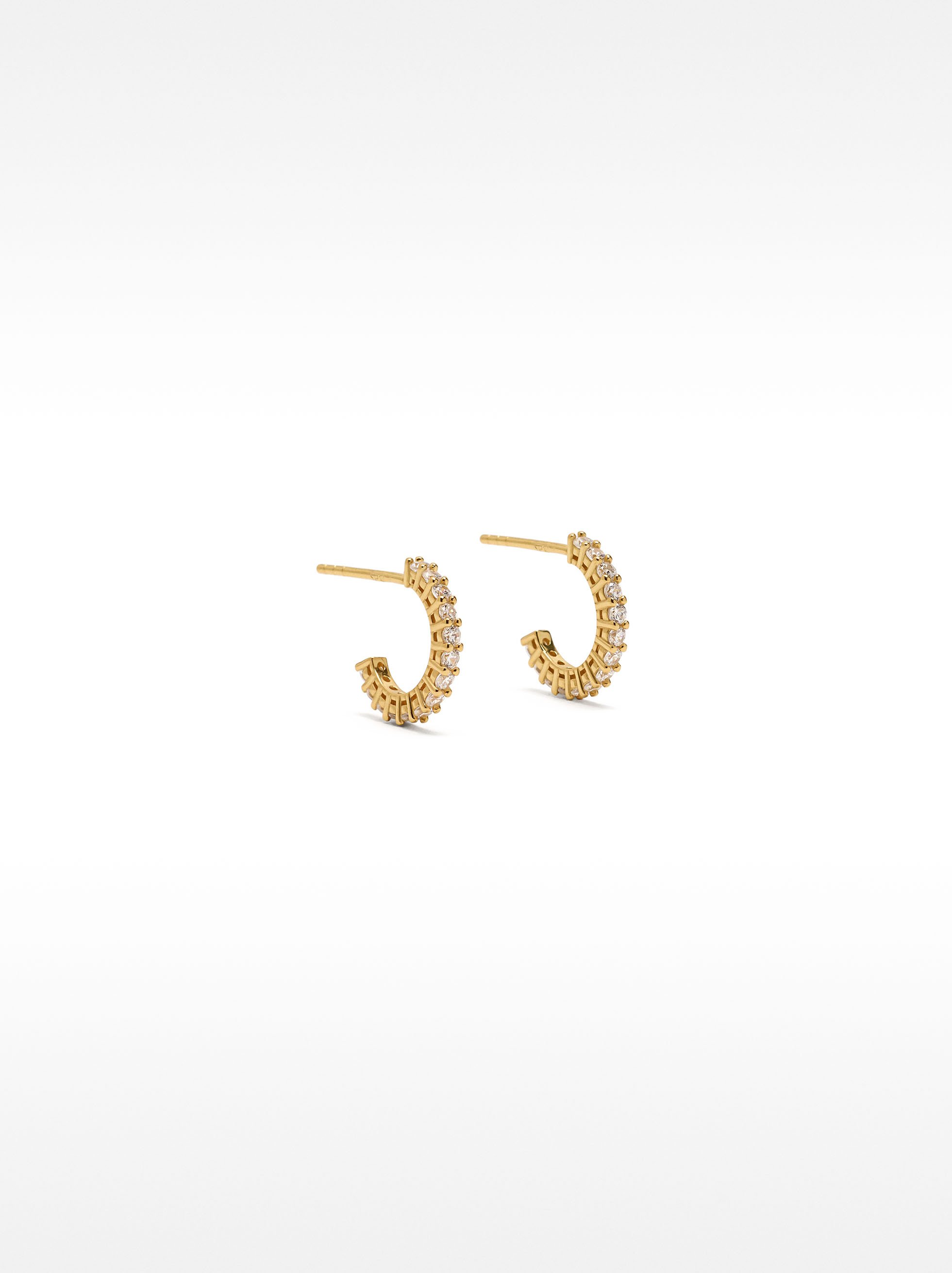 Cercei con zirconi – argento sterling 925 image number 0.0