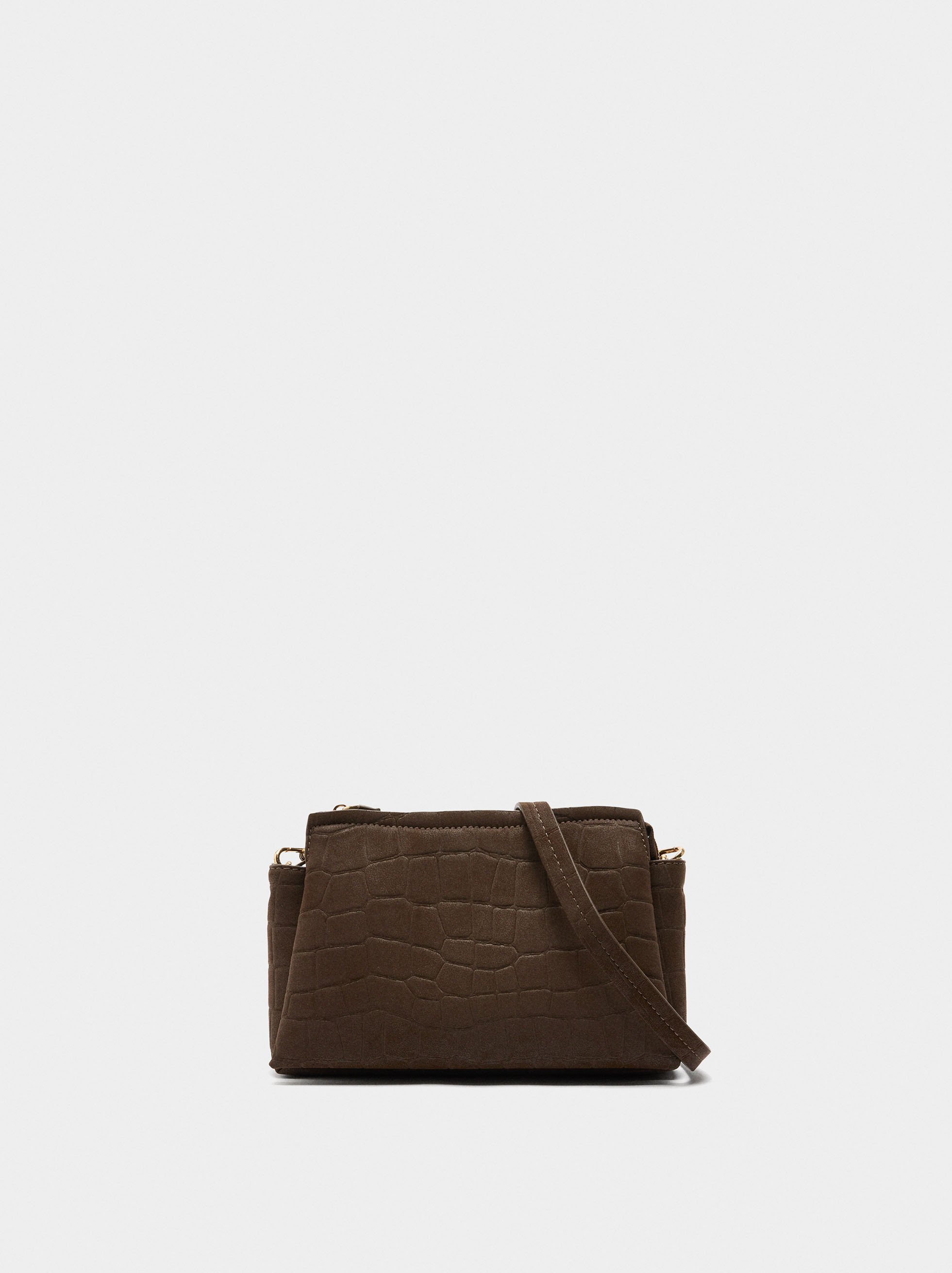 Crossbody bag with animal engraving image number 0.0