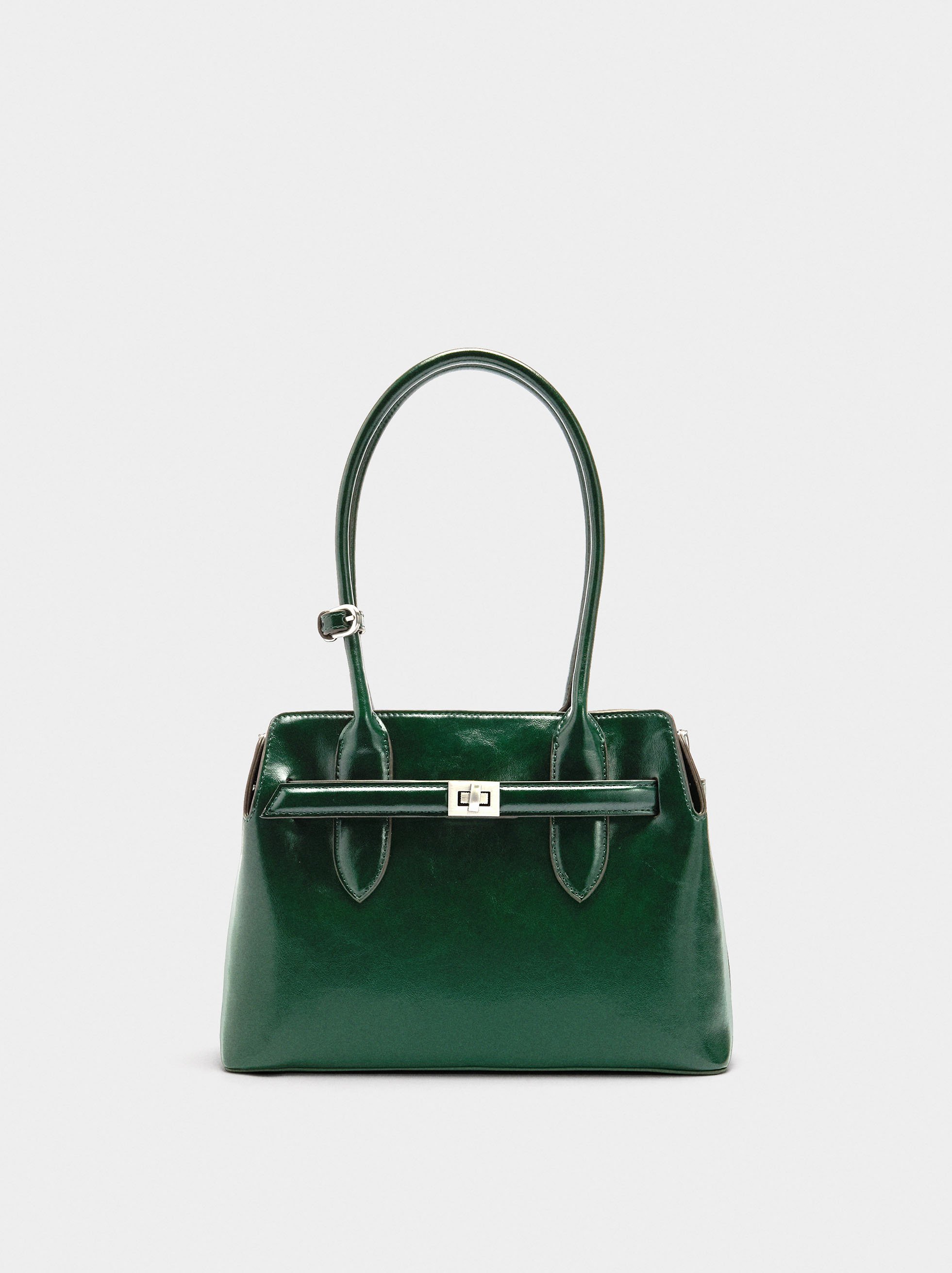 Tote bag with belt image number 0.0