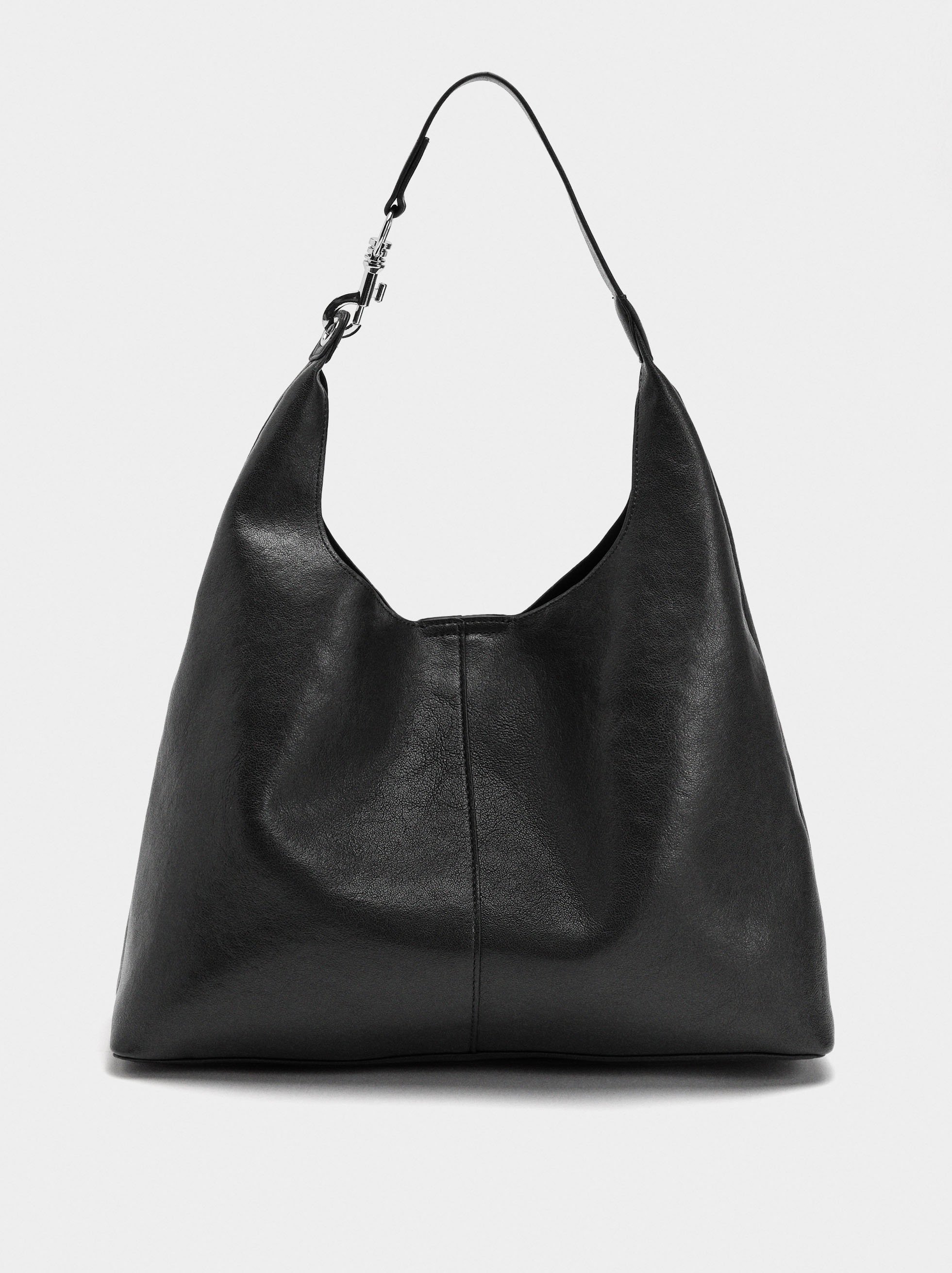 Shoulder bag with carabiner image number 0.0