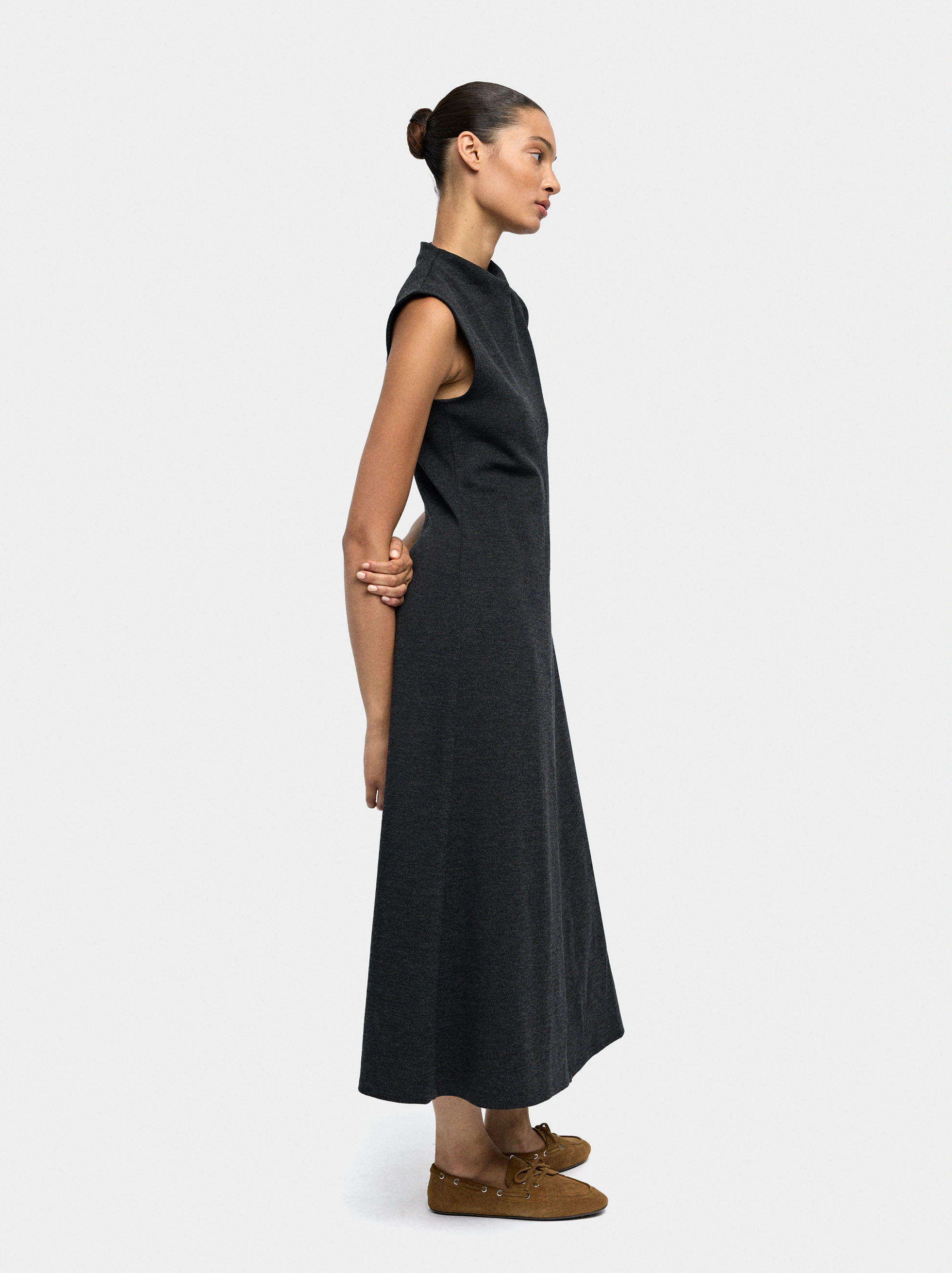 Long flared dress image number 1.0