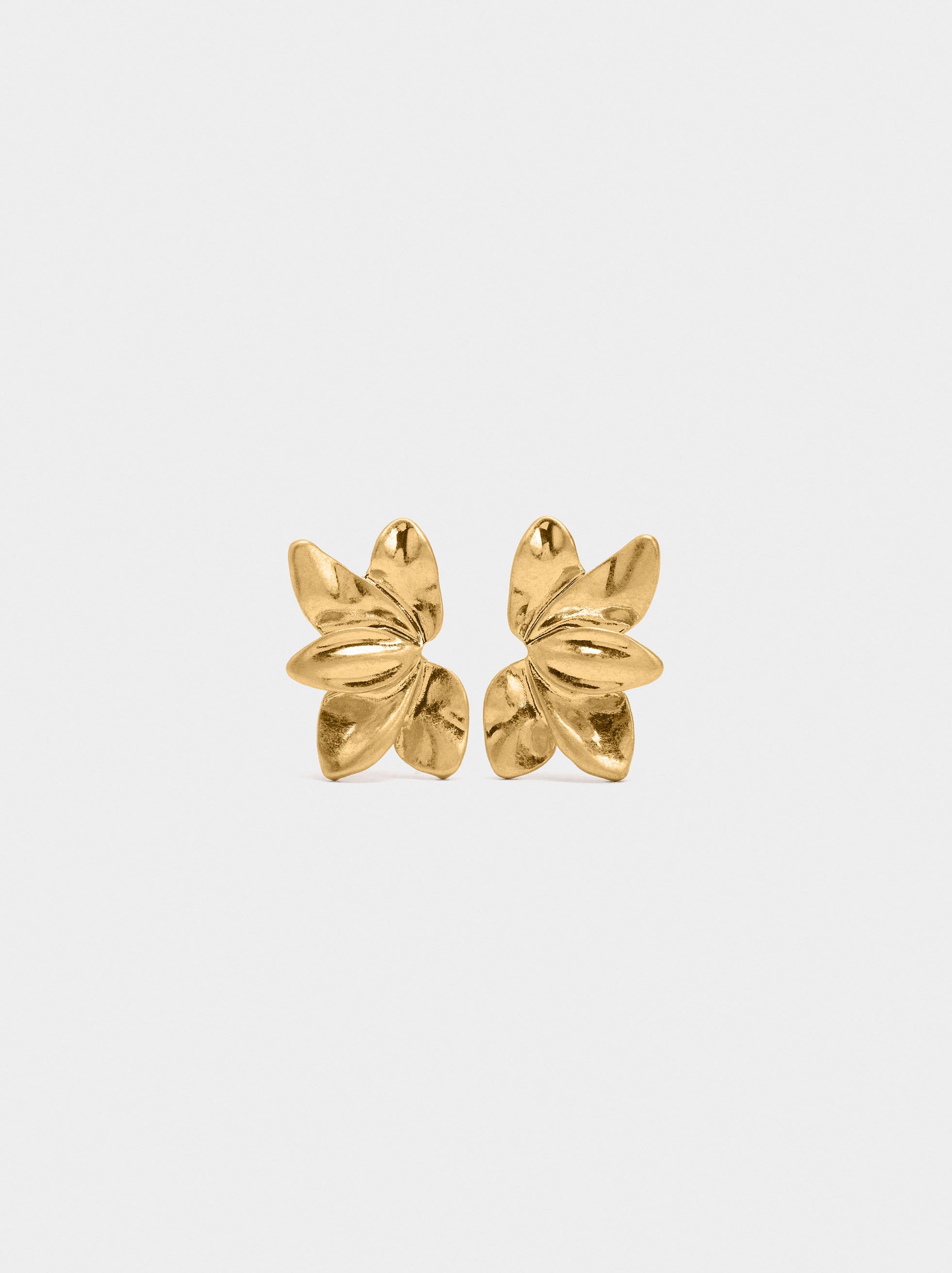 Pendientes media flor image number 0.0