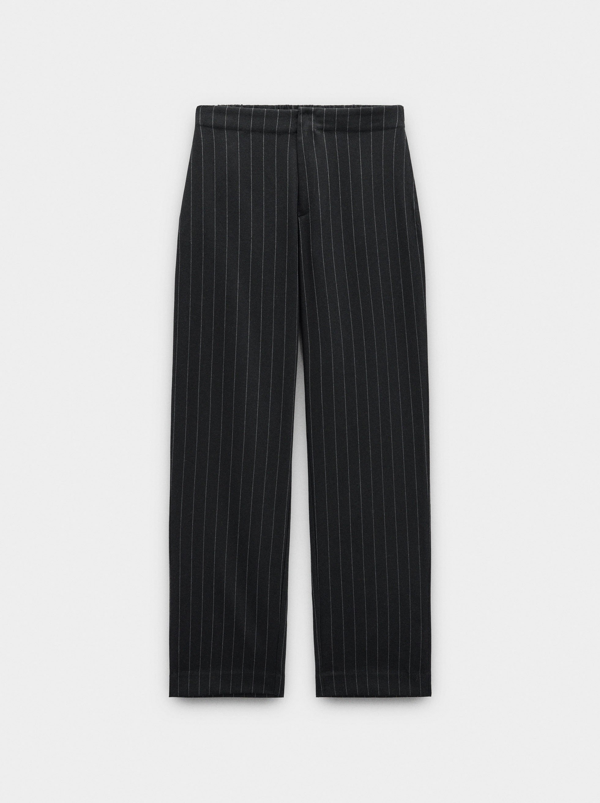 Trousers with pinstripe image number 4.0
