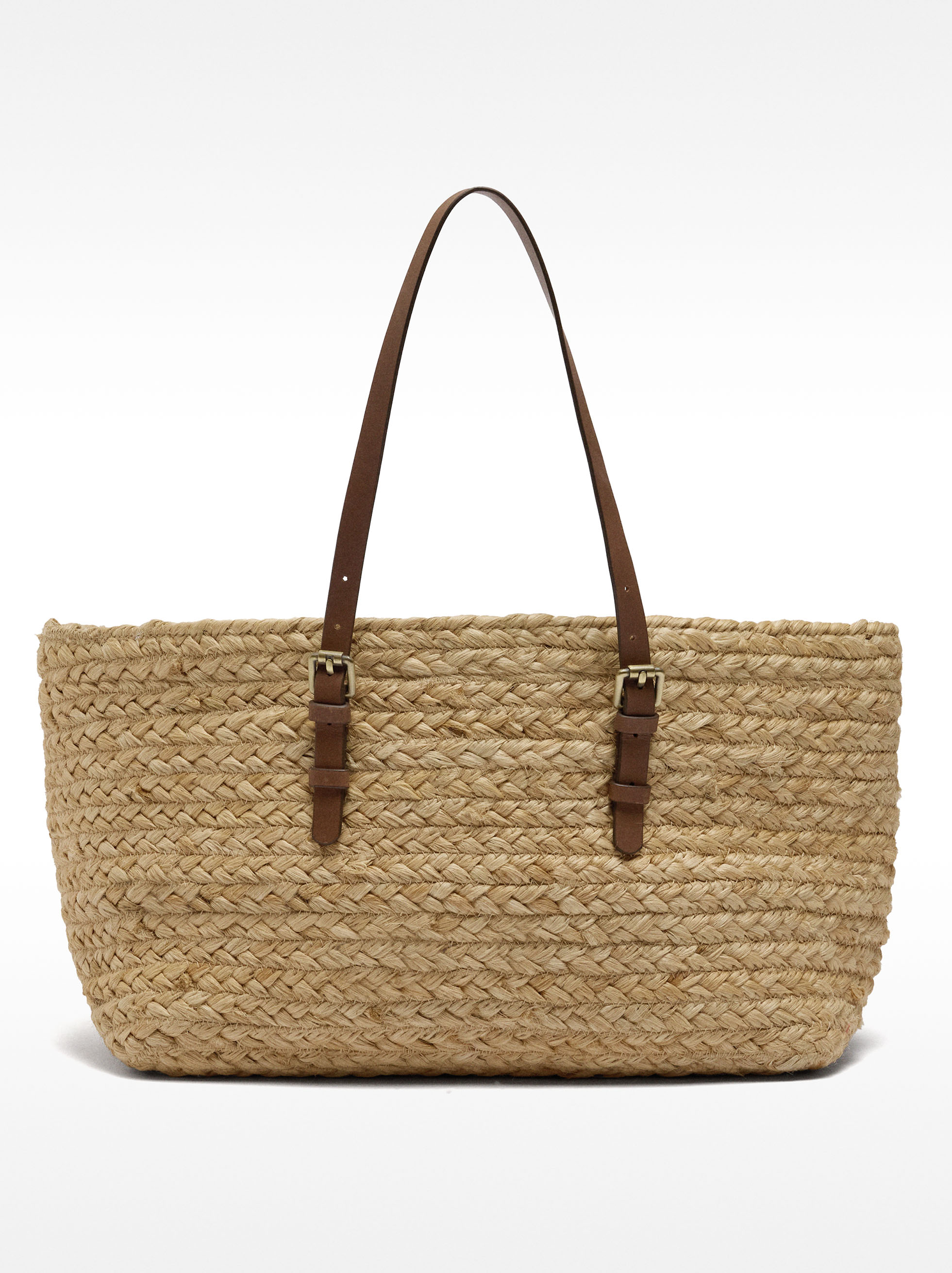 Bolso shopper de yute L image number 0.0