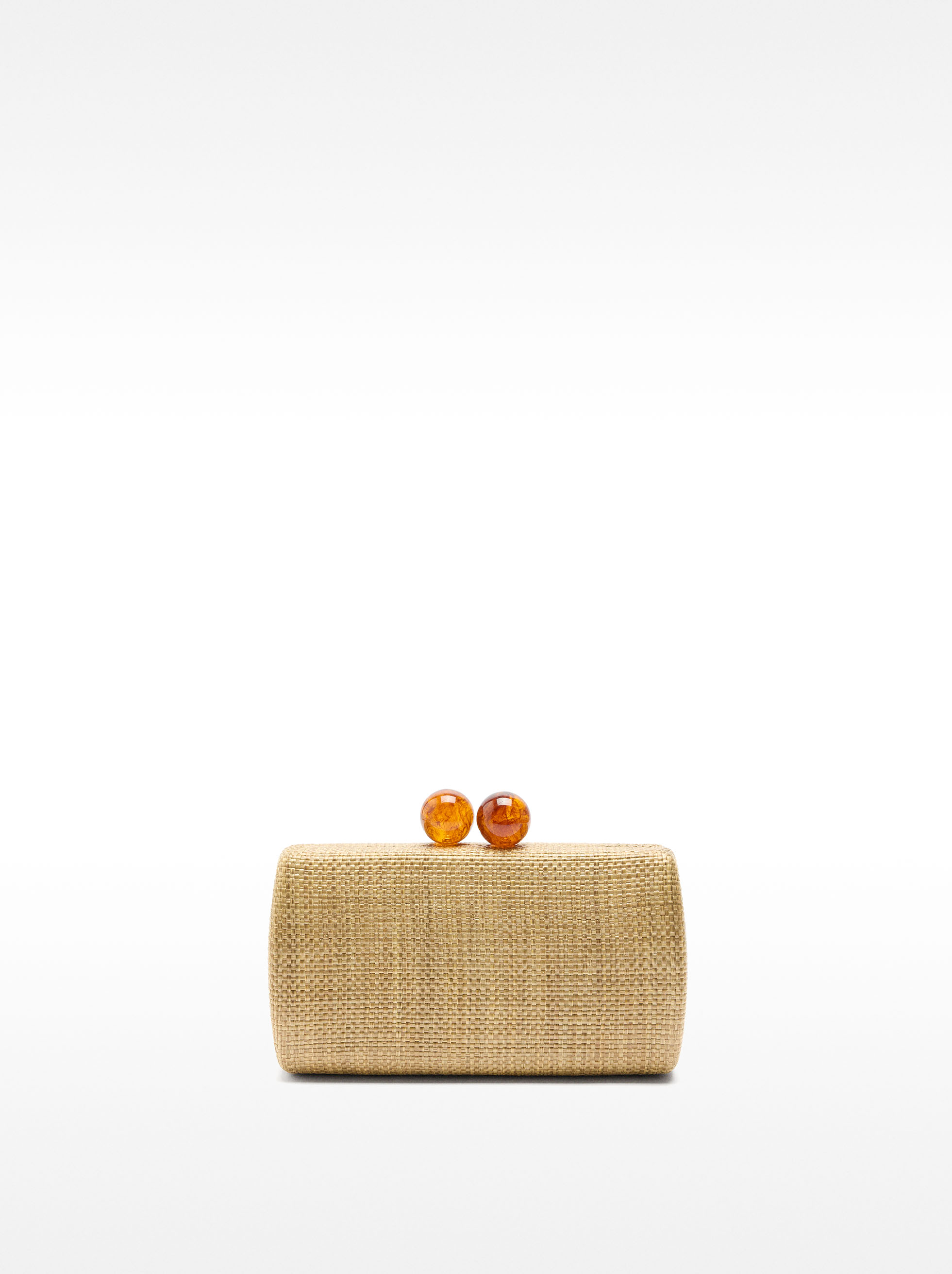 Straw-effect party clutch image number 0.0