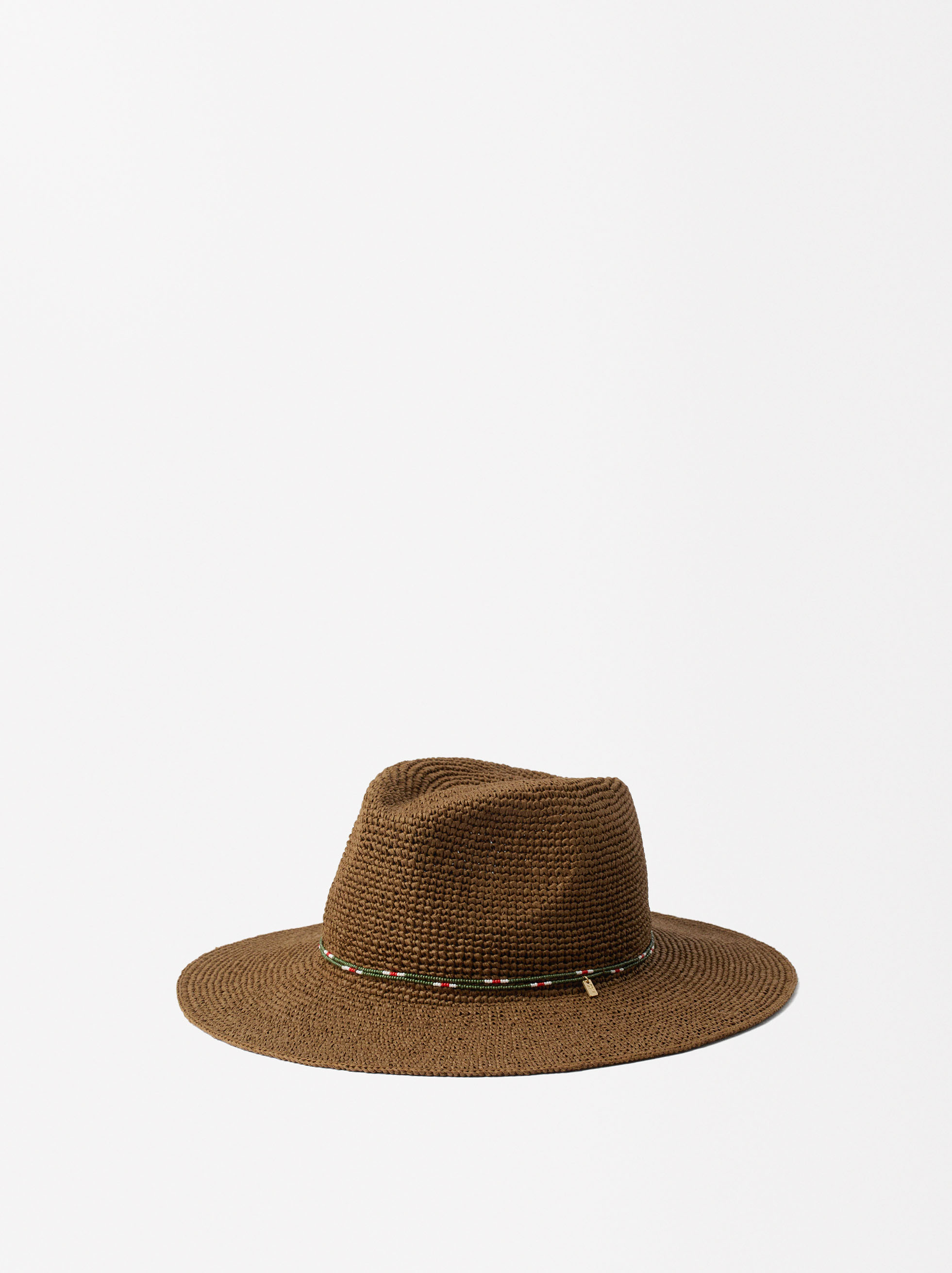 Straw-effect hat image number 0.0