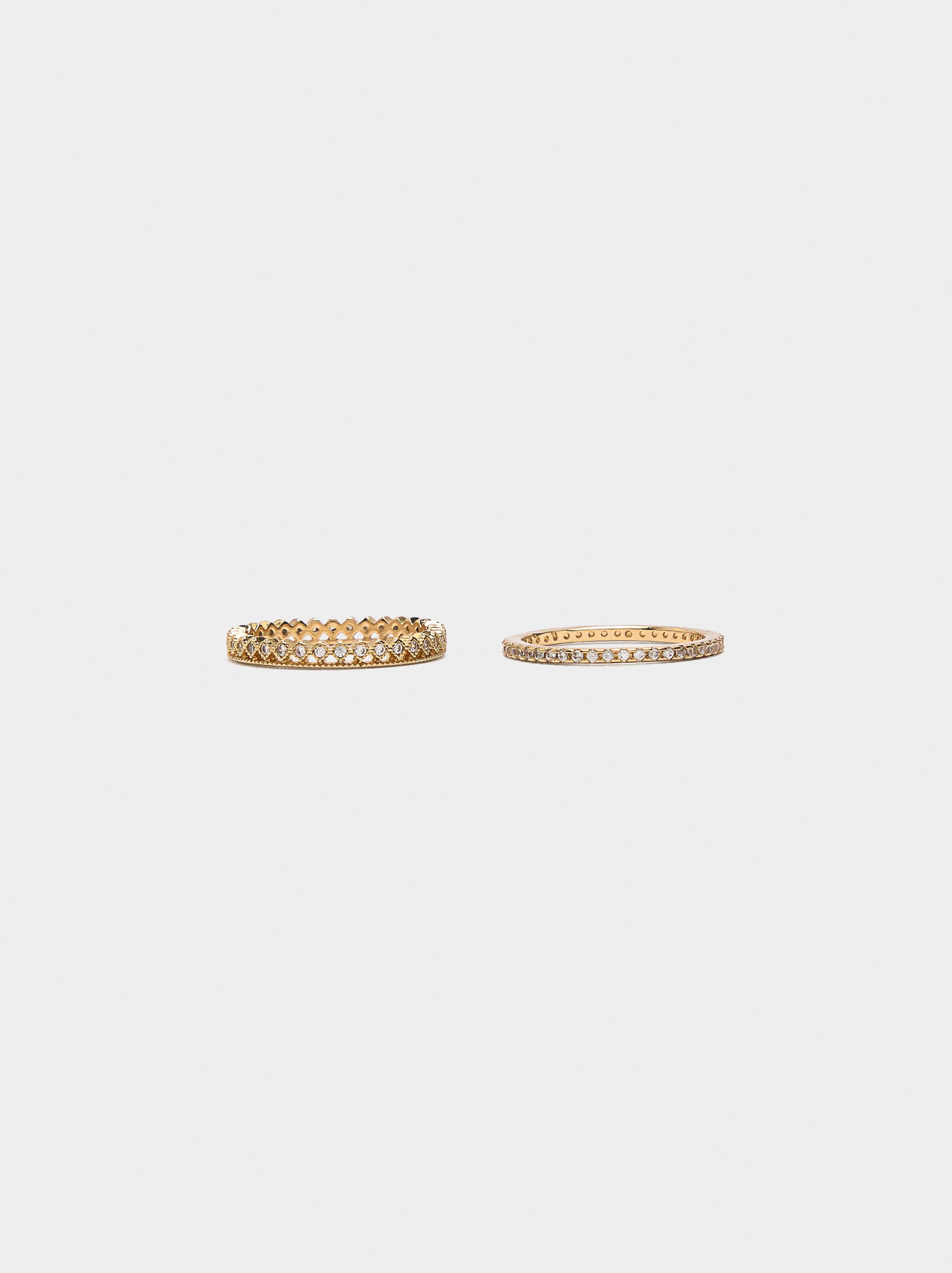 Set of rings with zirconia image number 1.0
