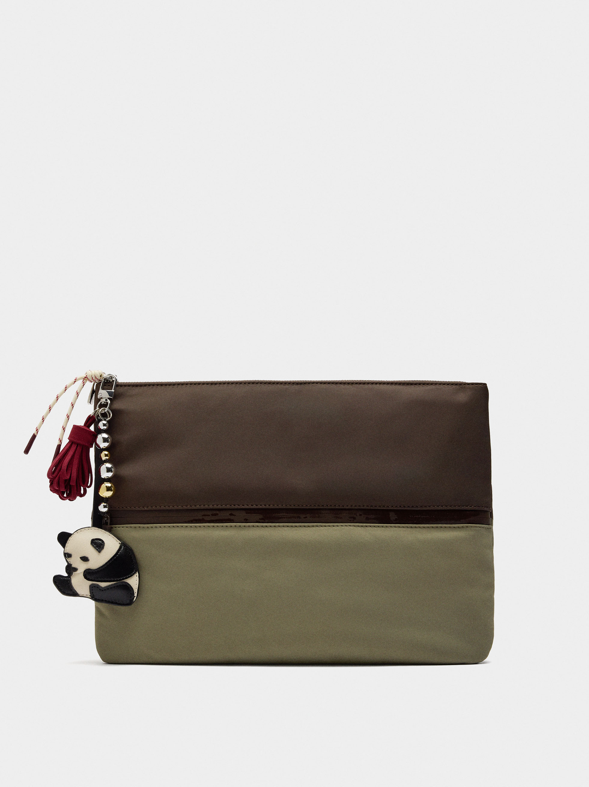 Nylon laptop cover with charm 13" image number 0.0