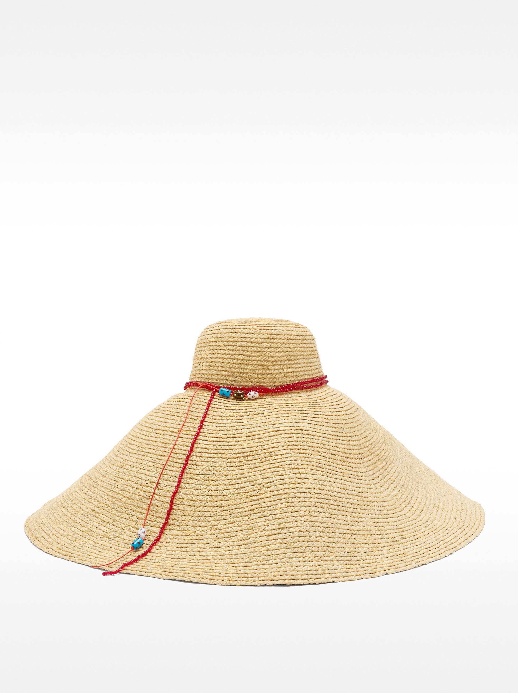 Sombrero maxi de rafia image number 0.0