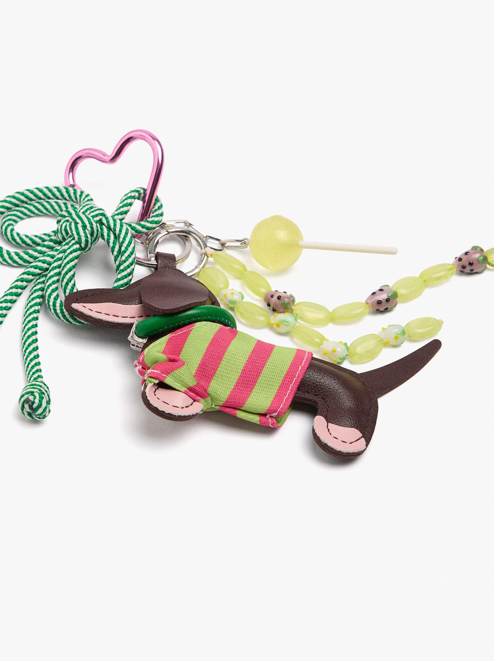 Dog keychain charm image number 1.0