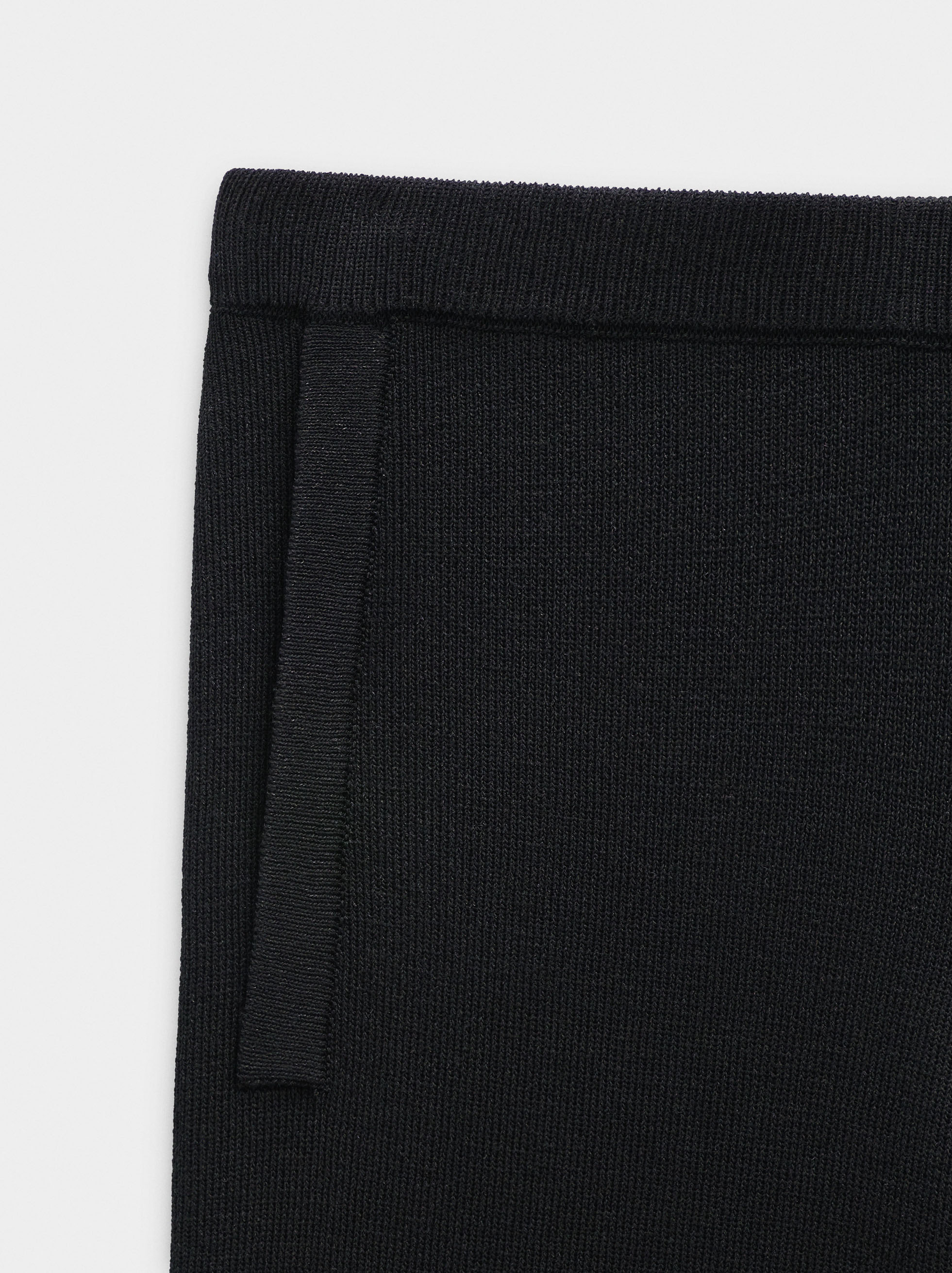 Elastic waist knit trousers image number 6.0