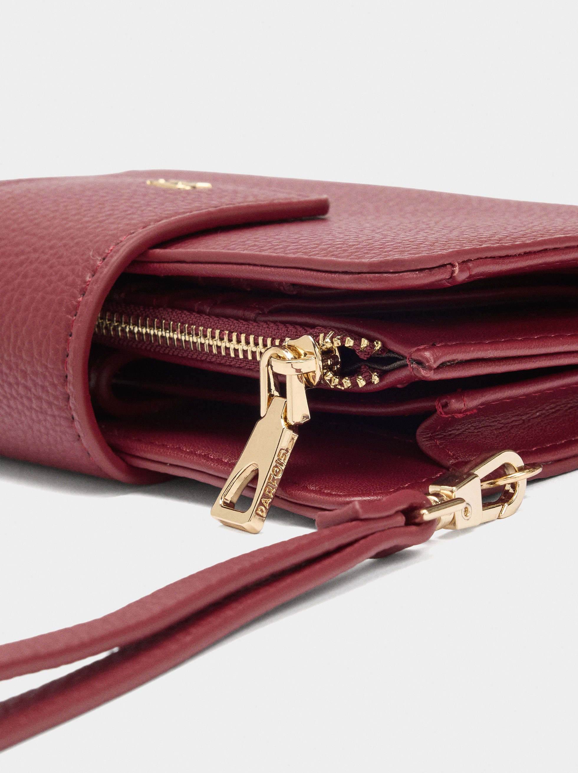 Wallet with mobile phone pocket image number 1.0