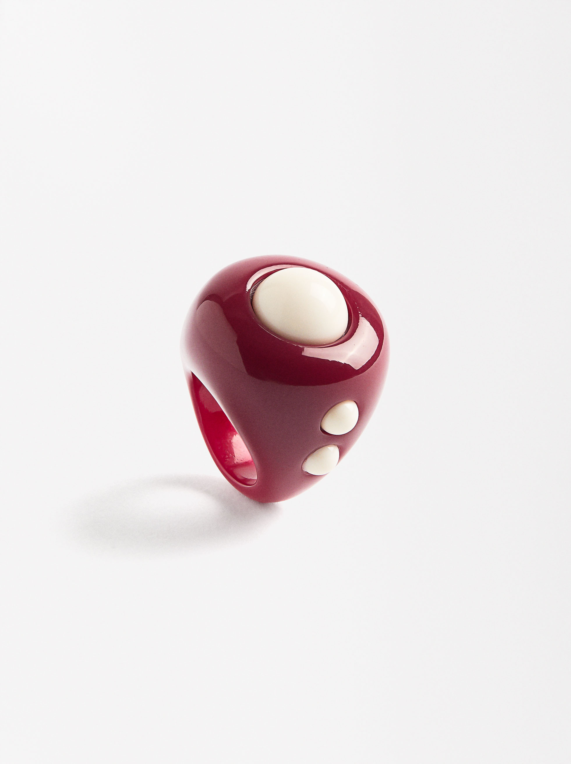 Anillo con esfera contrastante image number 2.0