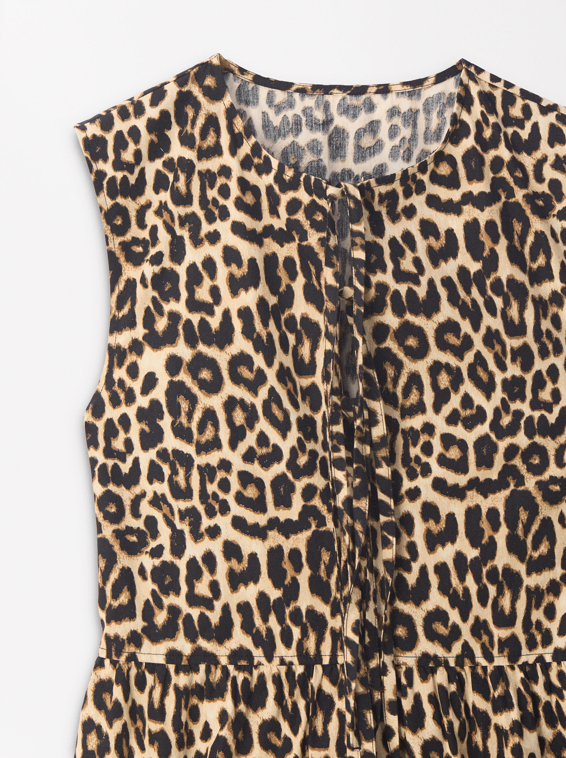 Leopard print dress image number 6.0