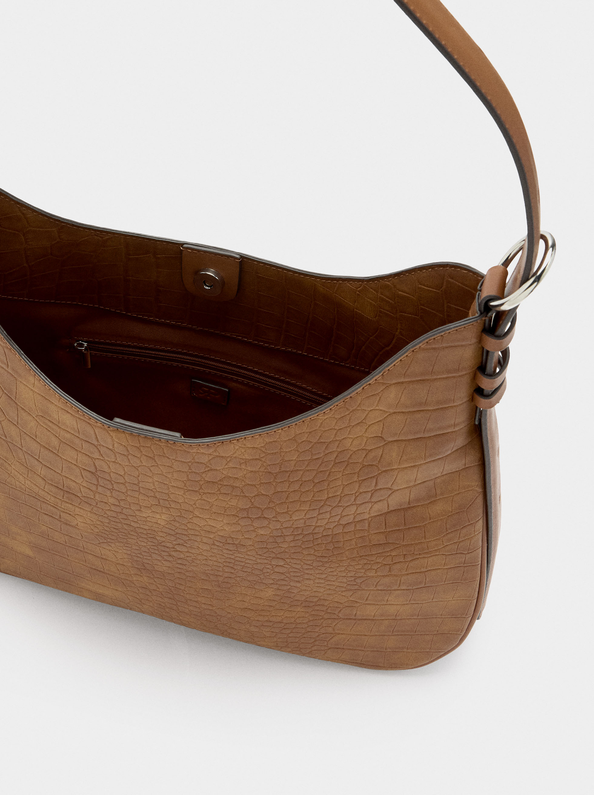 Bolso de hombro con grabado animal image number 3.0